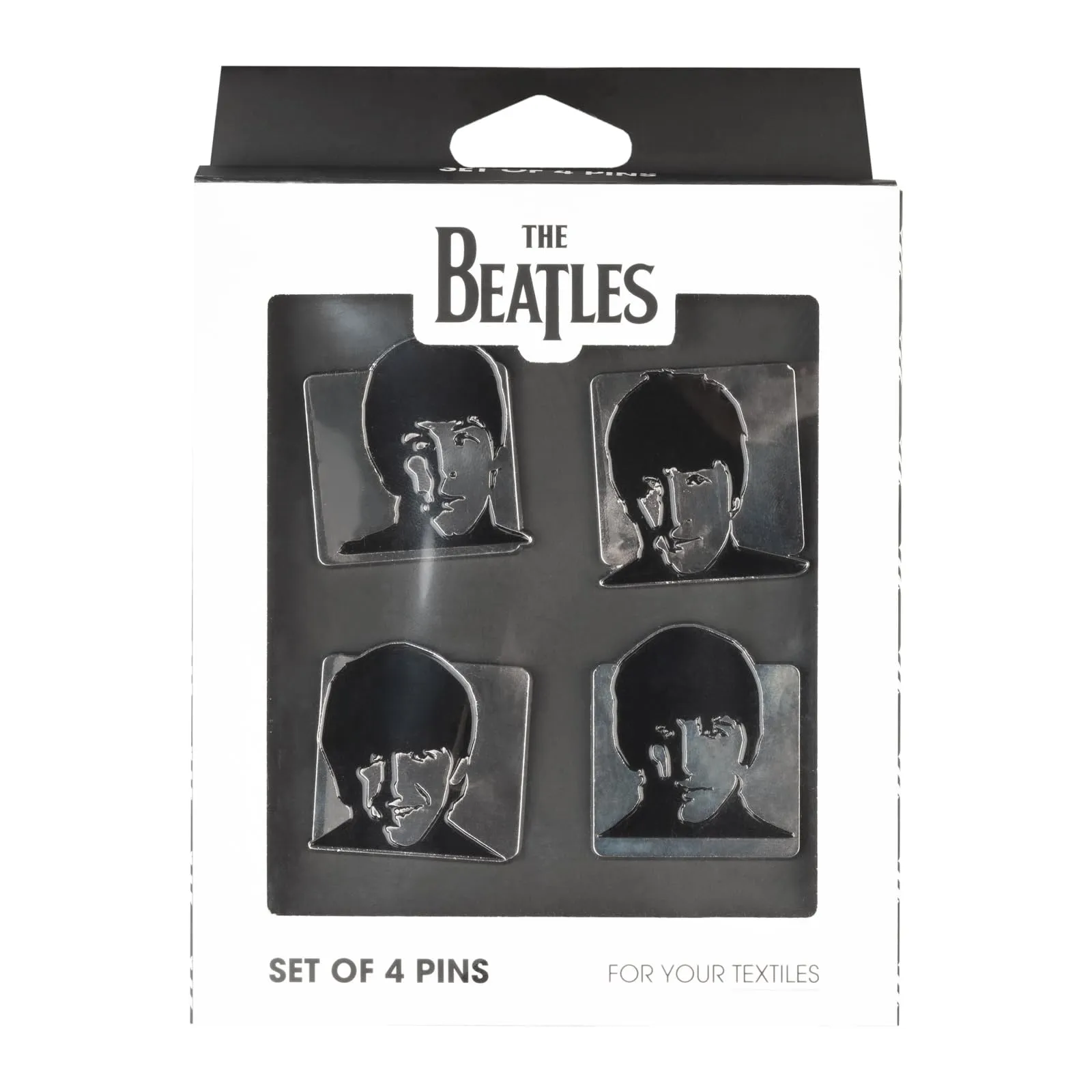 Grupo Erik The Beatles Enamel Pin Set of 4 with Gift Box - immagine 2