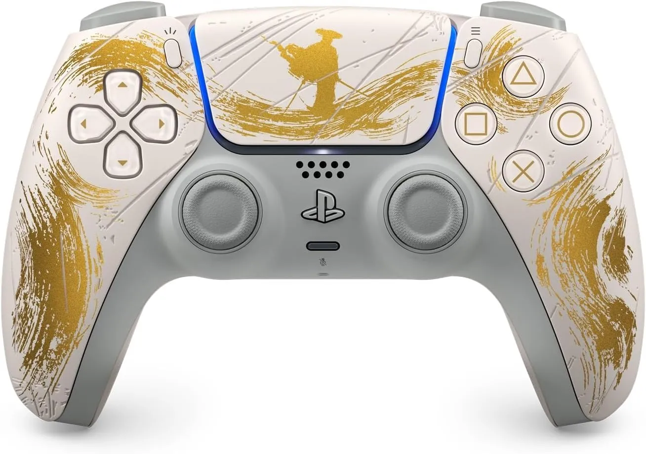 Playstation DualSense Wireless Controller - Ghost of Yōtei Gold Limited Edition - immagine 1