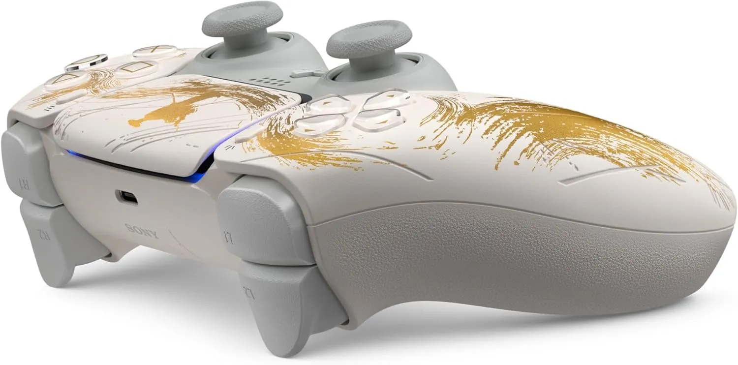 Playstation DualSense Wireless Controller - Ghost of Yōtei Gold Limited Edition - immagine 4