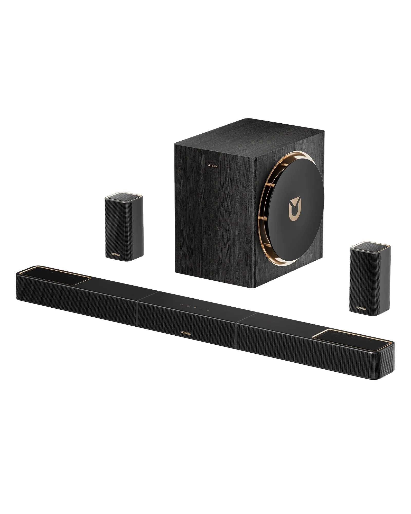 ULTIMEA Skywave X50 5.1.2 Soundbar, Dolby Atmos, Wireless Surround System, 530W with Wireless Subwoofer, GaN Amplifier, 4K HDR Pass-through, HDMI eARC, Bluetooth 5.4 - immagine 1
