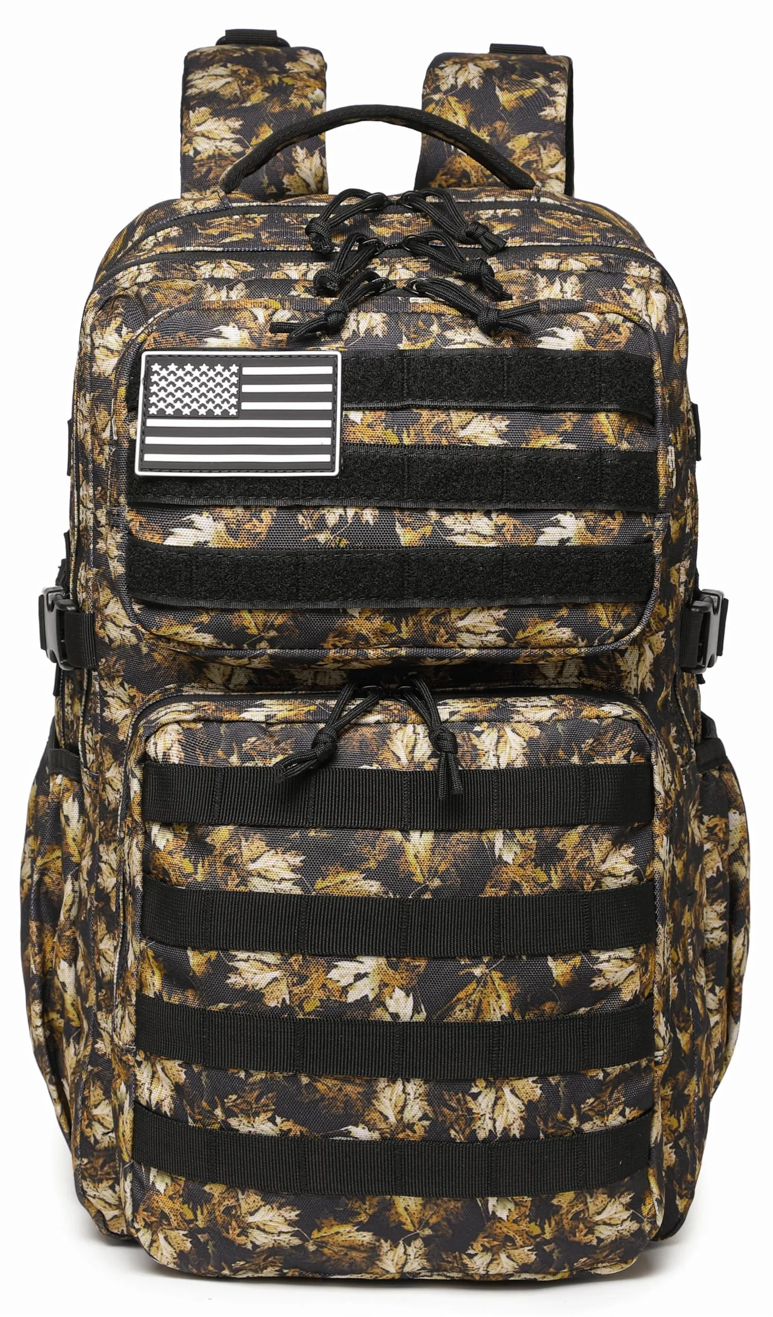 Wotony Zaino Tattico Militare Impermeabile 35L con Sistema Molle e Porta Bottiglie - immagine 2