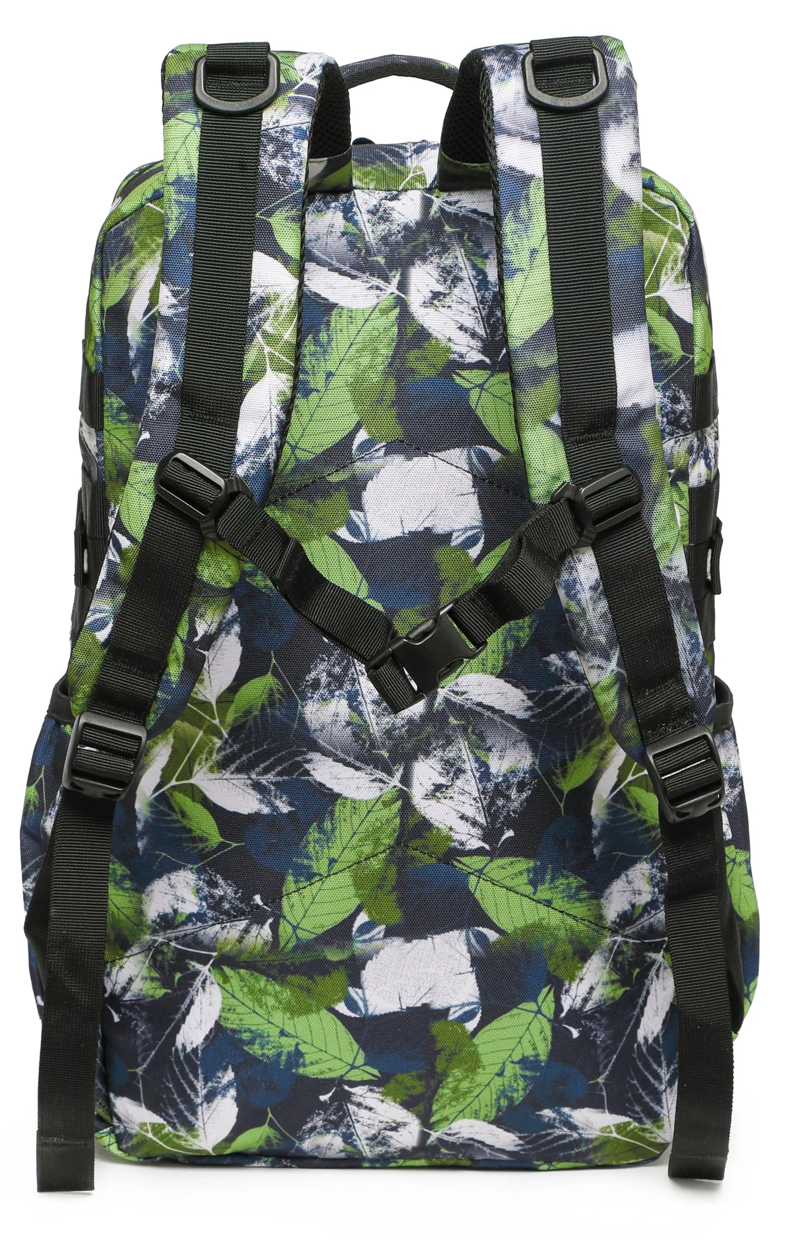 Wotony Zaino Tattico Militare Impermeabile 3 Giorni Assault Pack Molle 35L - Foglie verdi - immagine 3