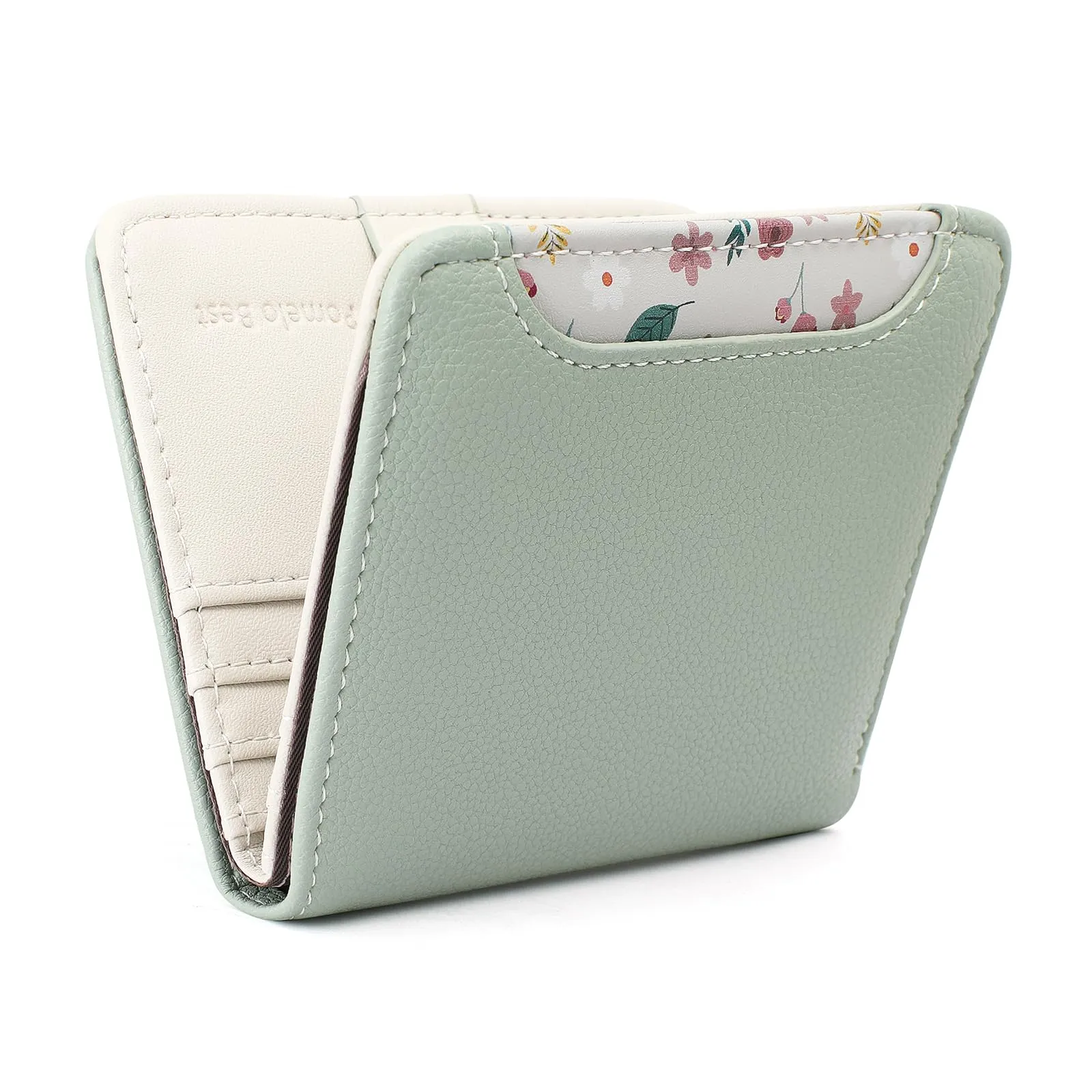 Pomelo Best Portafoglio da Donna Piccolo in Pelle PU con Blocco RFID, Verde Menta - immagine 1