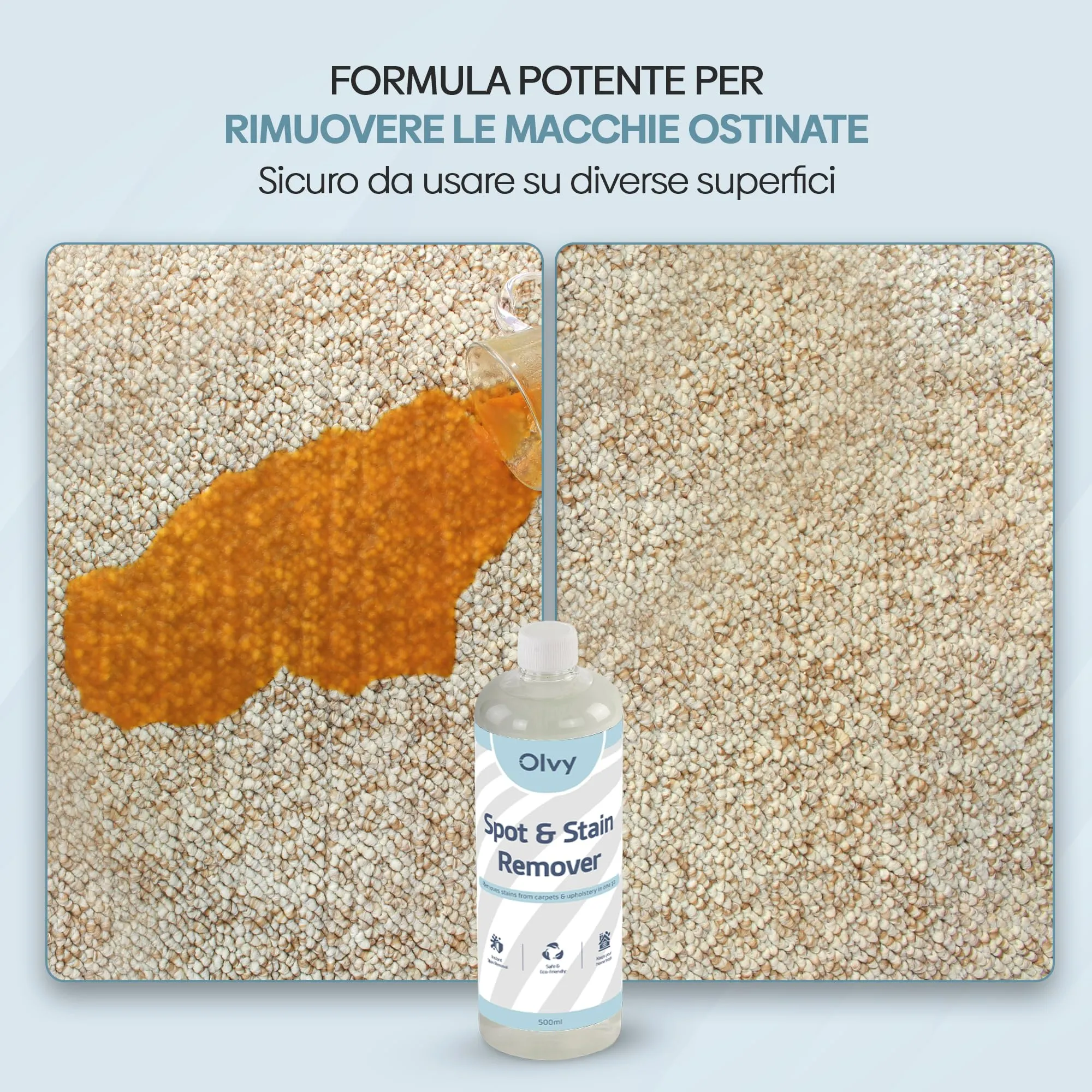 Olvy Pulitore Tappeti e Divani Rimuove Macchie - immagine 4
