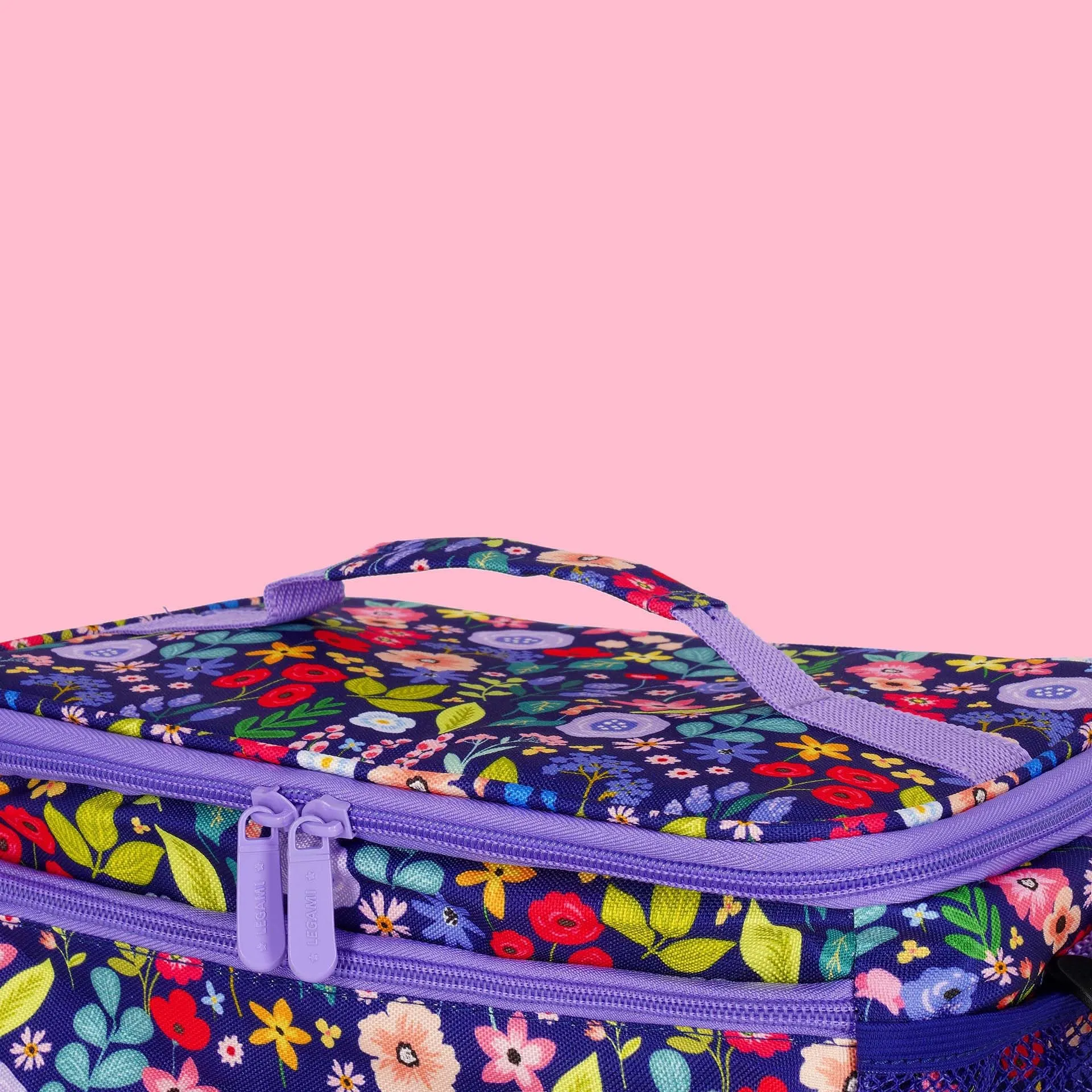 Legami Borsa Termica Porta Pranzo Flowers, 7,7 Litri, 28 x 17 x 15 cm - immagine 4