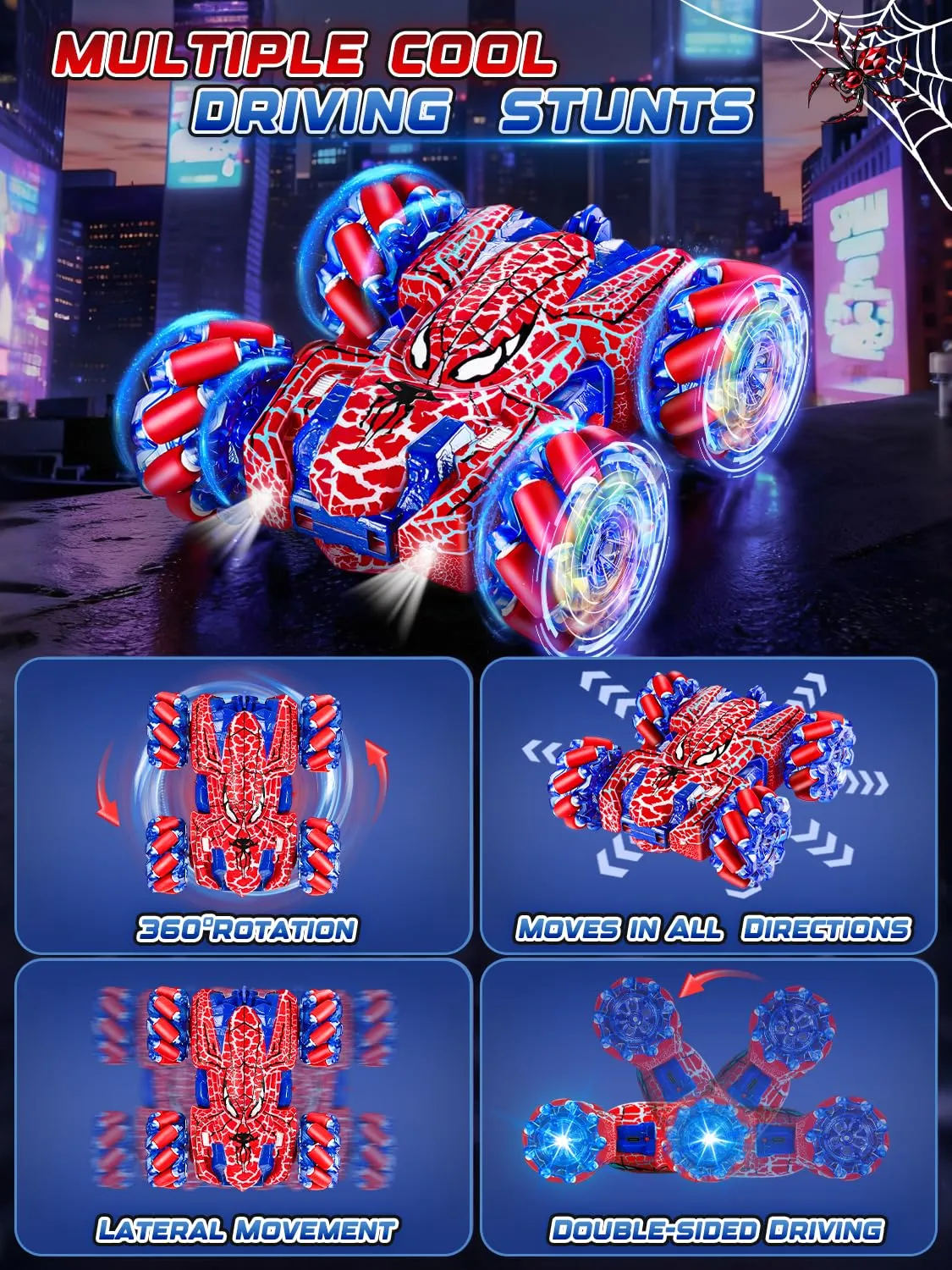 Kssvzz Spider Macchina Telecomandata 2.4Ghz Monster Truck - immagine 2