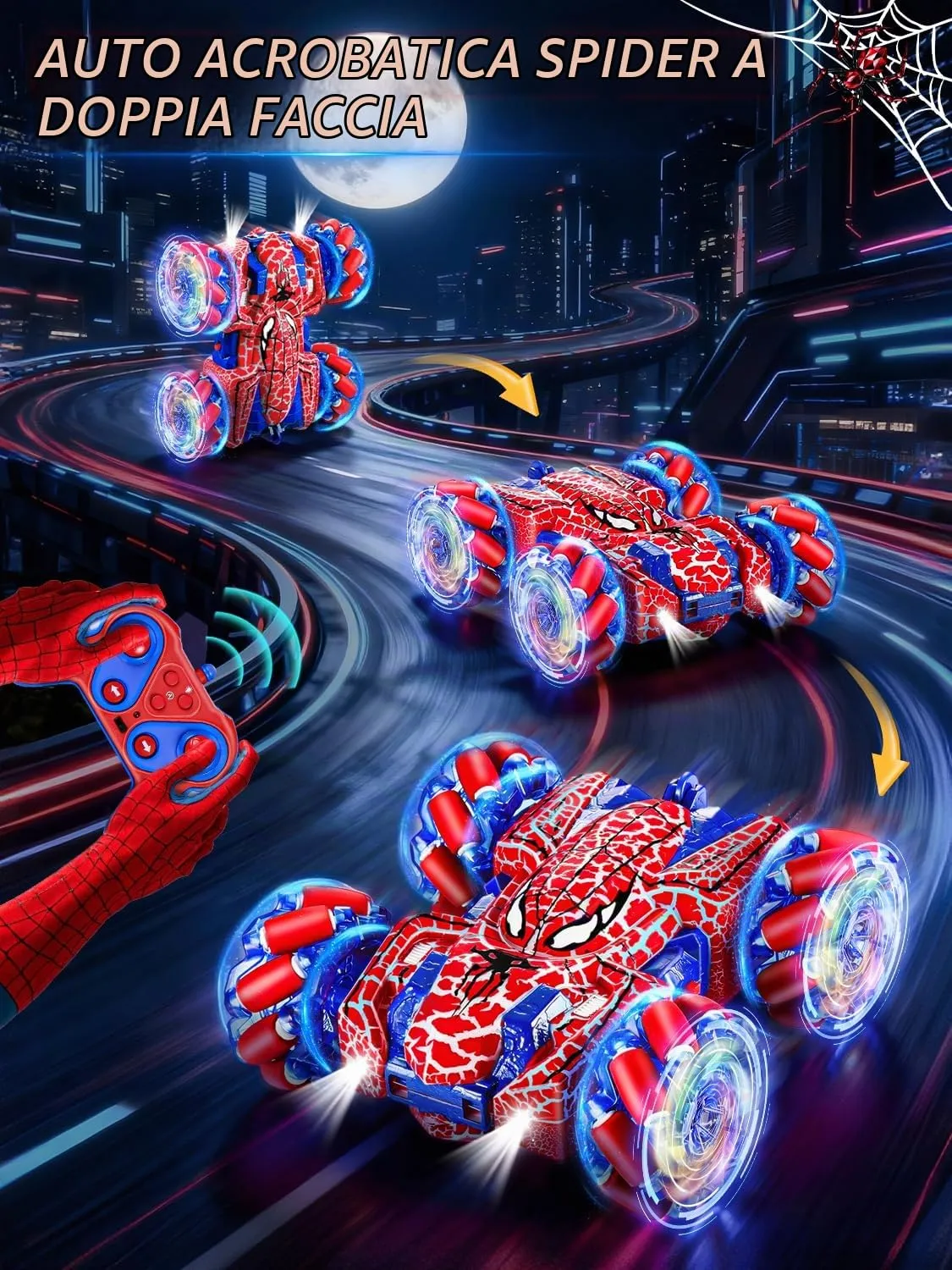 Kssvzz Spider Macchina Telecomandata 2.4Ghz Monster Truck - immagine 3