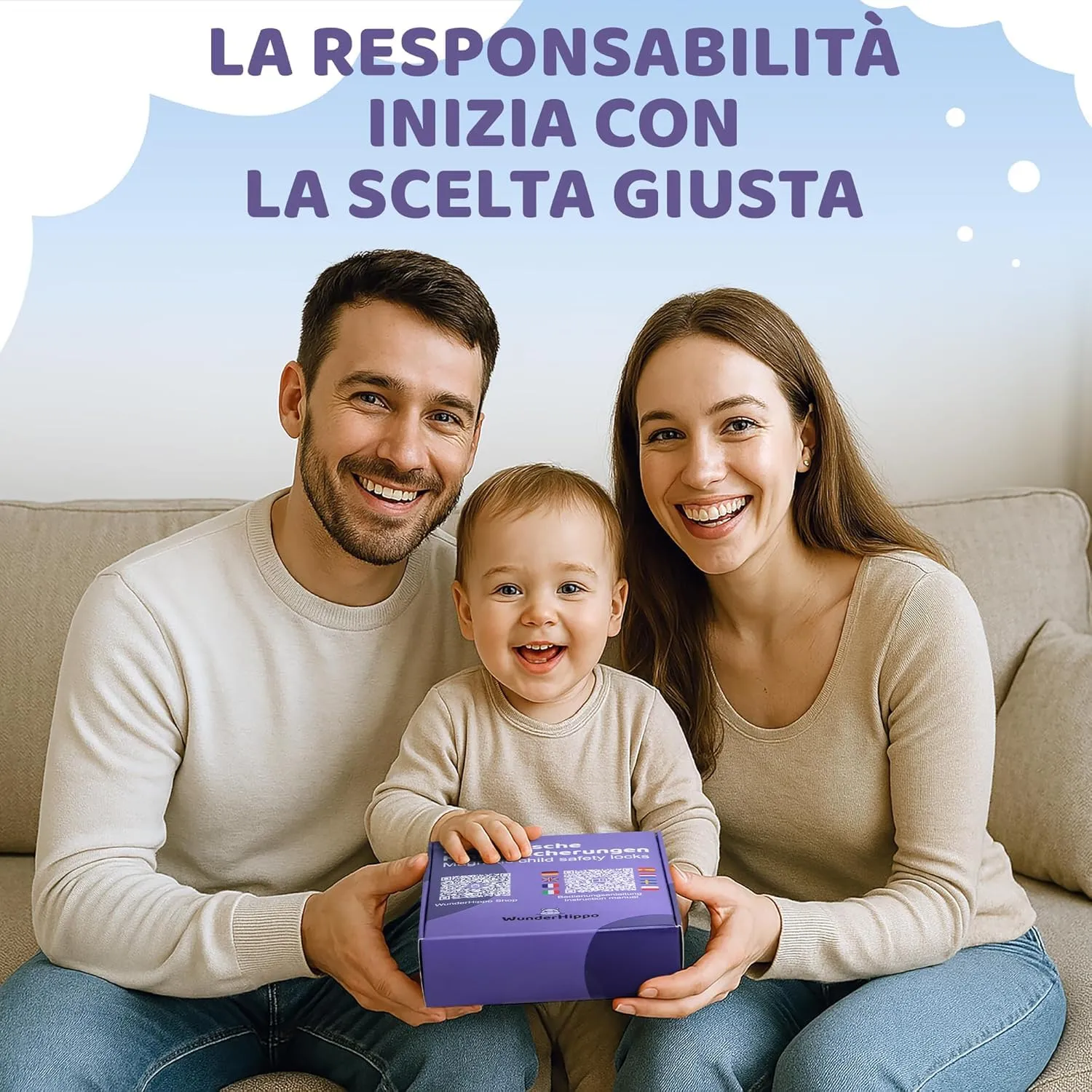 WunderHippo Chiusura Magnetica per Cassetti e Ante, 20 Serrature + 4 Chiavi, Blocco di Sicurezza Magnetico per Bambini - immagine 10