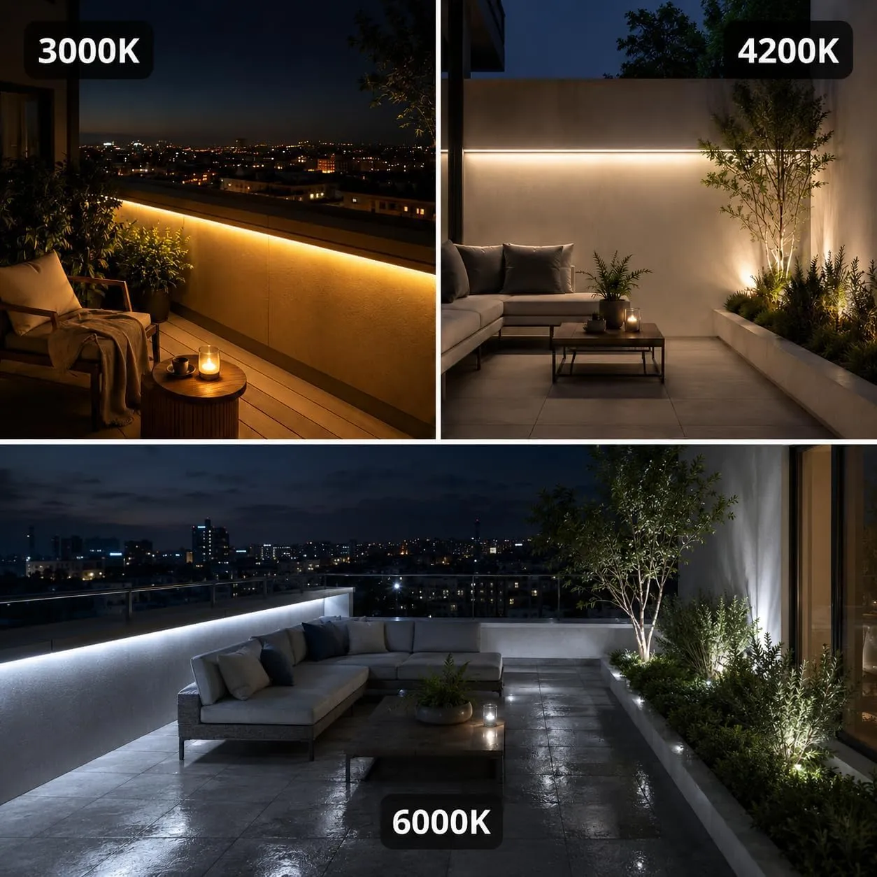 JANDEI Striscia LED 220V 12W/m 600 LED 5500 Lm, IP65, 10mm, Bobina 5 M (Luce Calda 3000k) - immagine 9