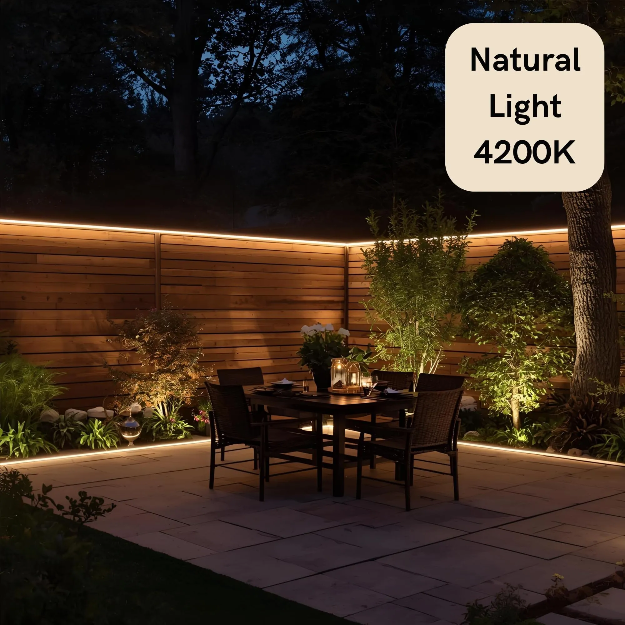Jandei Striscia LED 220V 12W/m 600 LED 5500 Lm IP65 Bobina 5M Luce Naturale 4200k - immagine 3
