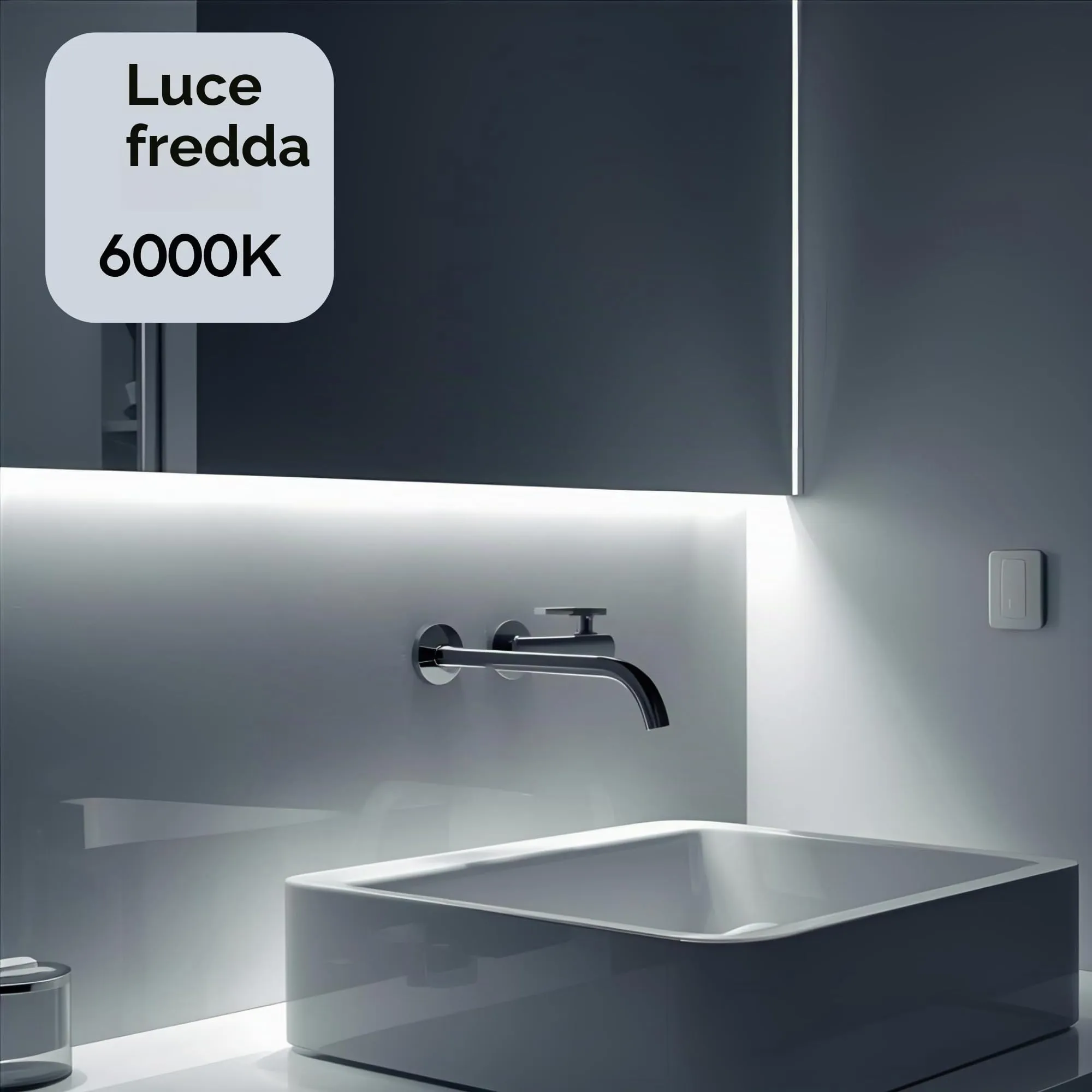 Jandei Striscia LED 220V 12W/m 600 LED 5500 Lm IP65 5m Luce Fredda - immagine 3