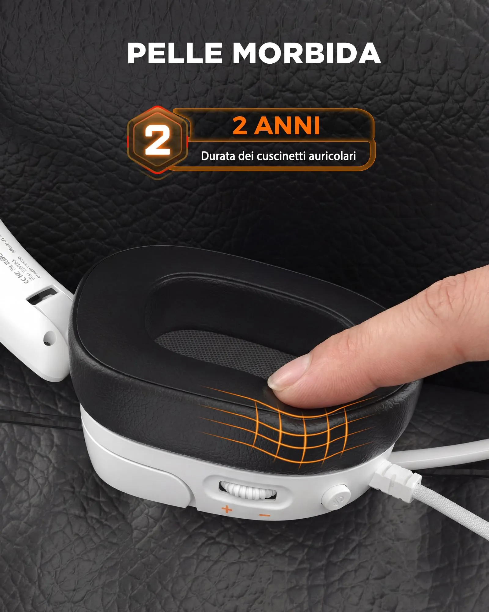 NUBWO HG04L Cuffie Gaming per PS5, PS4, Xbox Series X|S, Xbox One, Switch - immagine 5