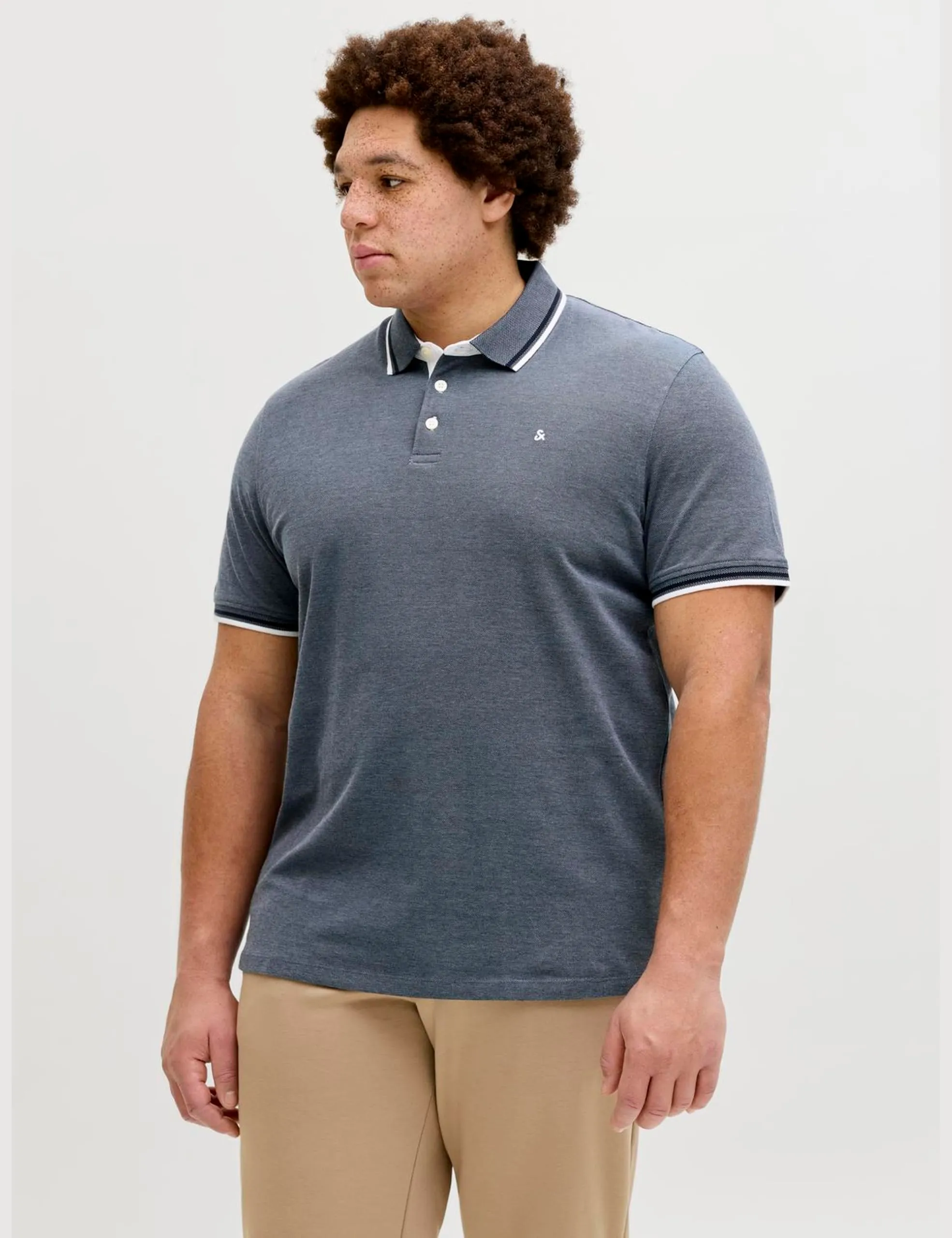 Jack & Jones Jjepaulos Polo Shirt Noos Pls Plus Size - immagine 2