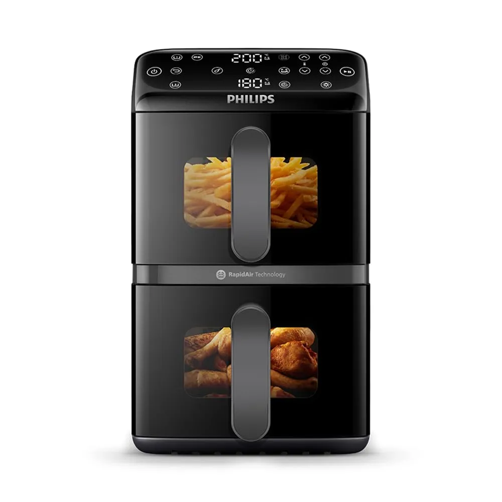 Philips Airfryer 4000 Verticale 10L (5+5L) NA460/00 - immagine 1