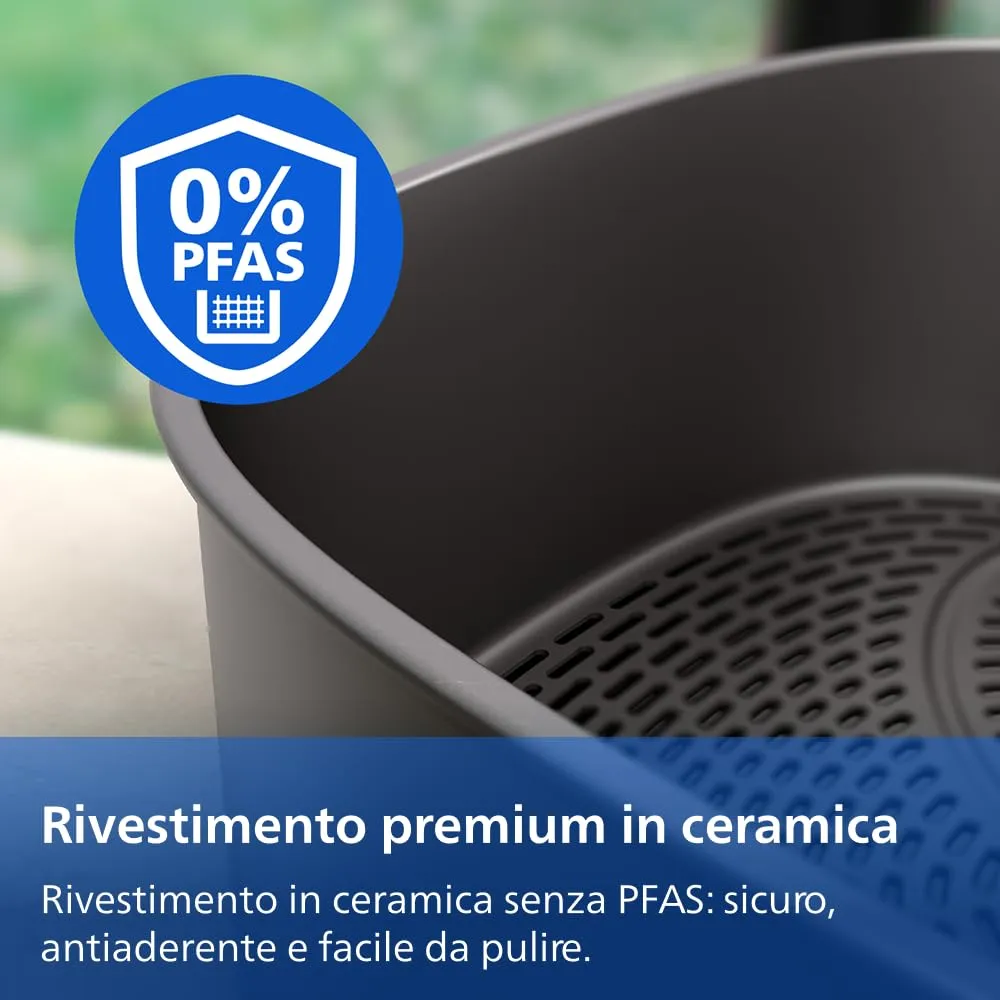 Philips Airfryer 4000 Verticale 10L (5+5L) NA460/00 - immagine 13