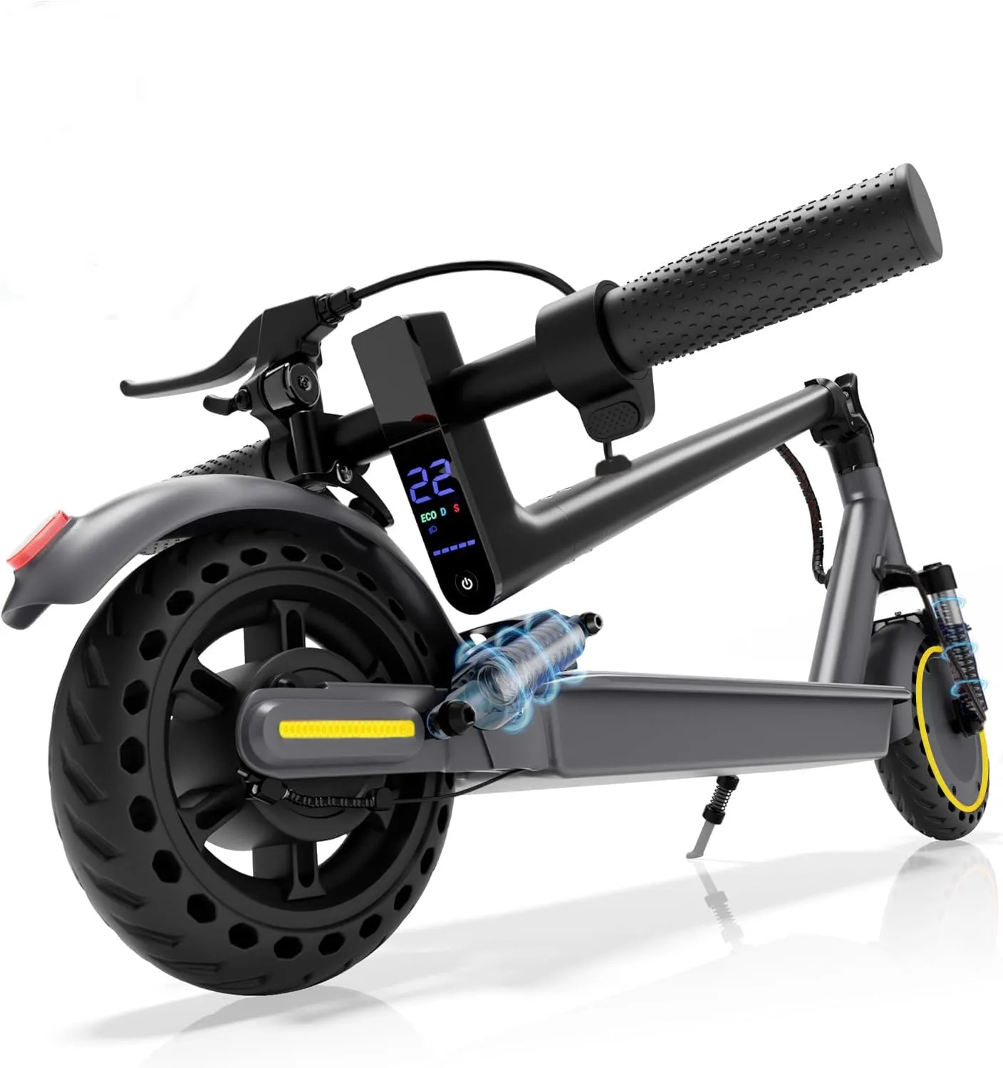 Riceel Monopattino Elettrico Adulto 350W, Doppia Sospensione, Autonomia 30-35 km - immagine 1
