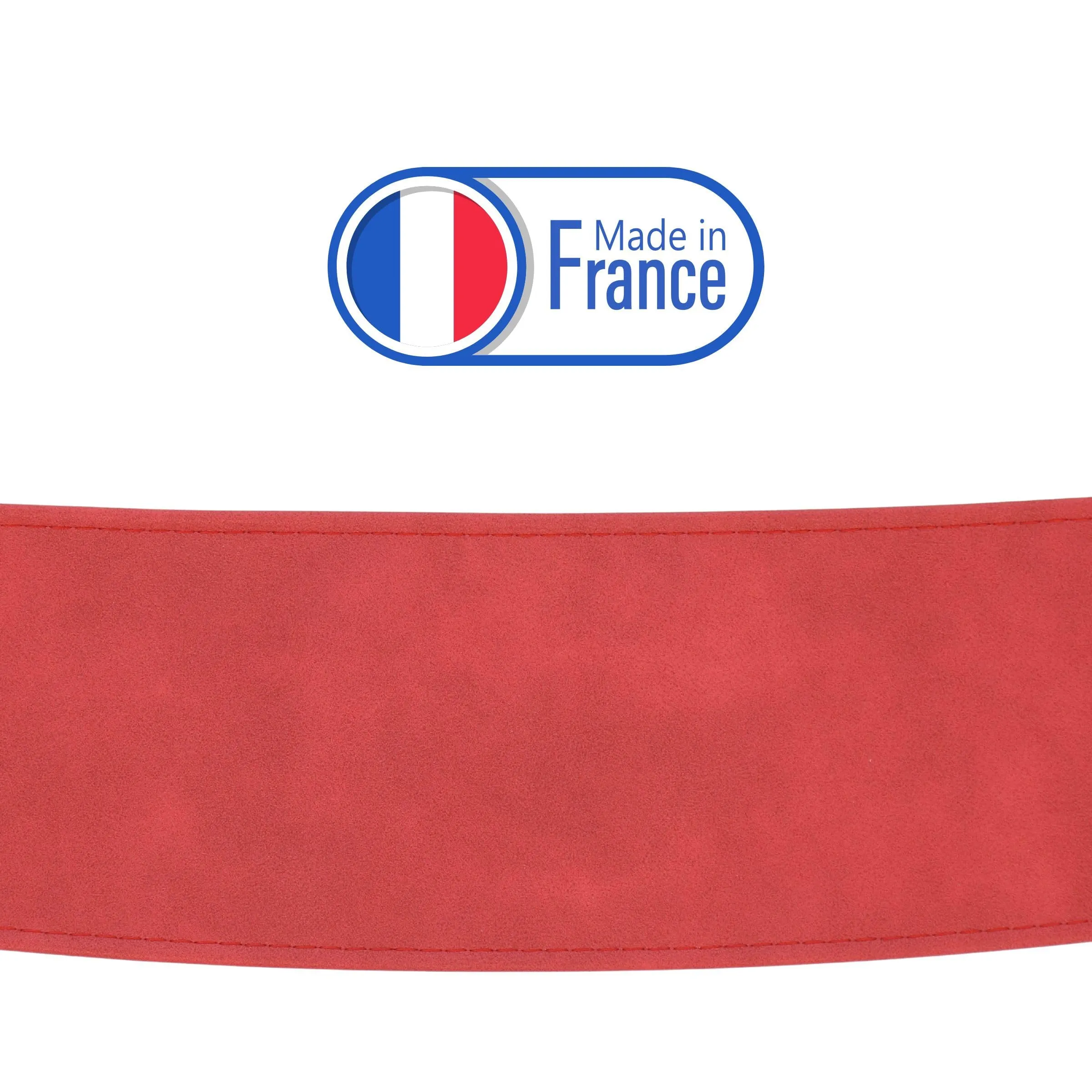 FASHIONGEN Cintura Obi da donna in similpelle, Rosso lampone, 3XL - immagine 7