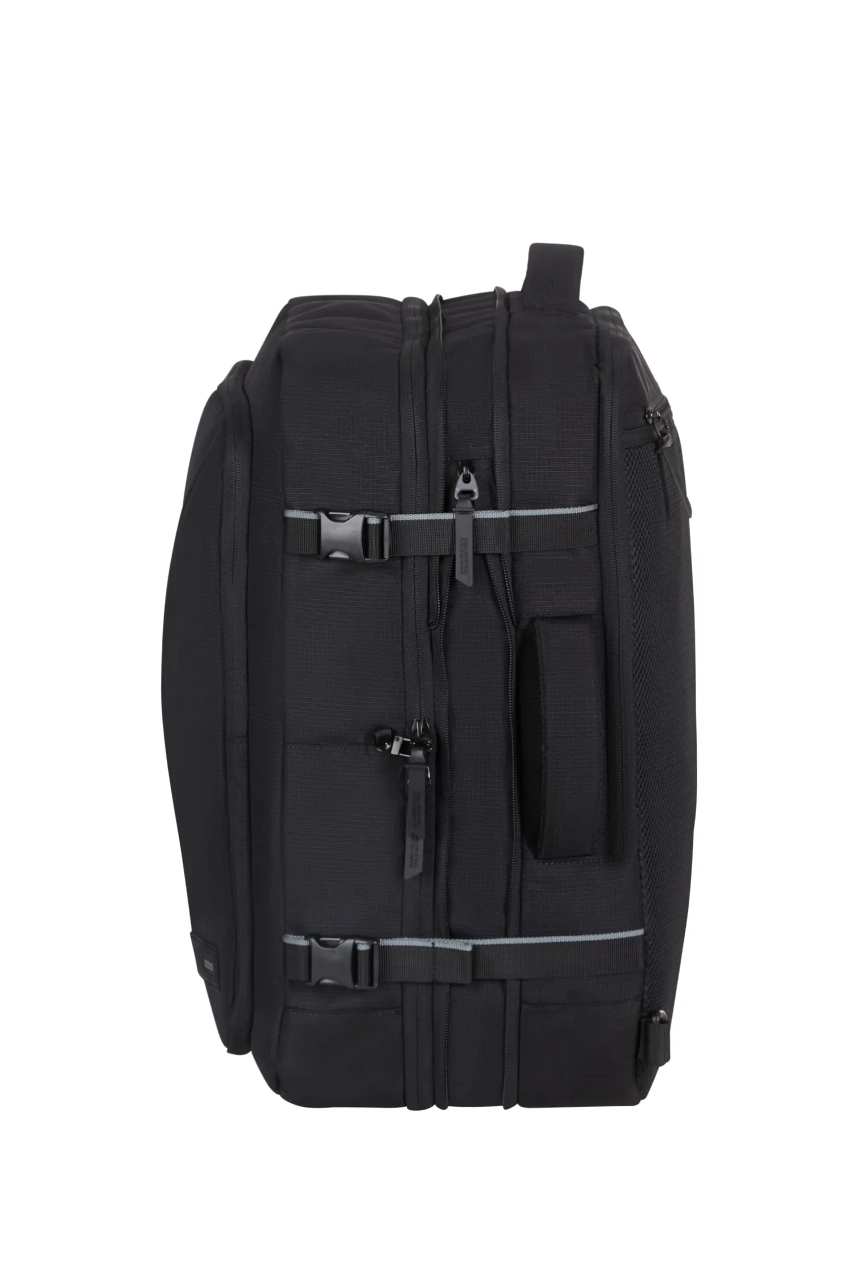 American Tourister Take2Cabin Zaino da viaggio espandibile 17,3 pollici, 55 cm, 42,5/48,5 L, Nero - immagine 8