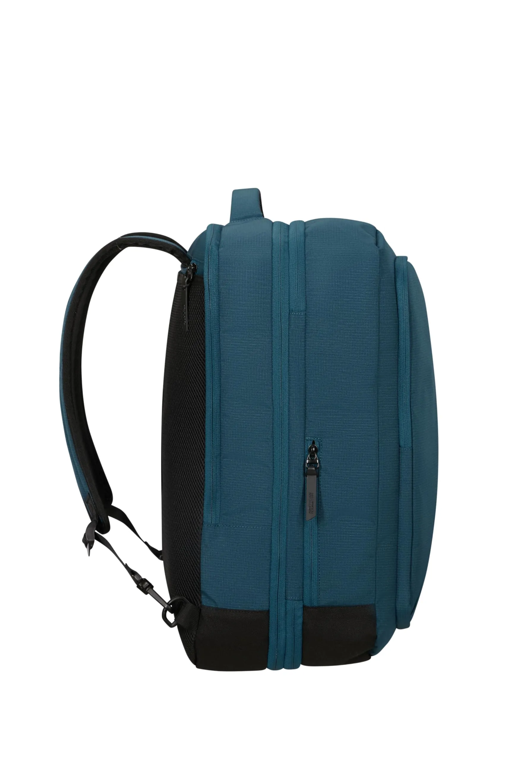 American Tourister Take2Cabin Zaino da viaggio espandibile 17,3 pollici, 55 cm, 42,5/48,5 L, Harbor Blue - immagine 12
