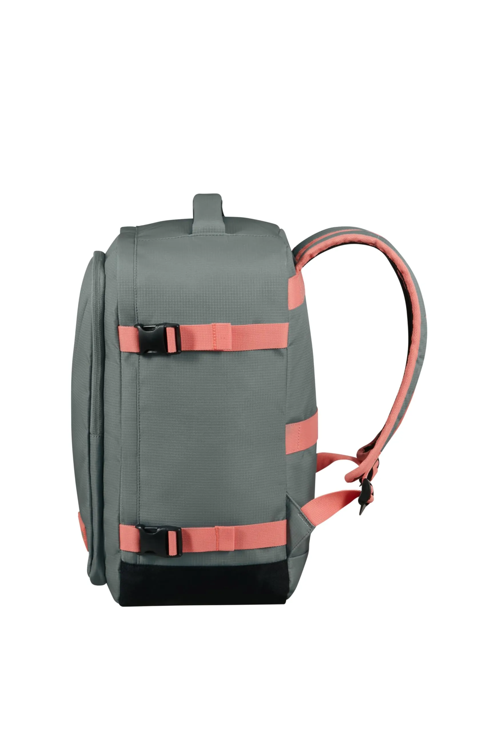 American Tourister Take2Cabin Zaino da Cabina Ryanair 40 x 25 x 20 cm, 24L, Sage/Coral - immagine 3