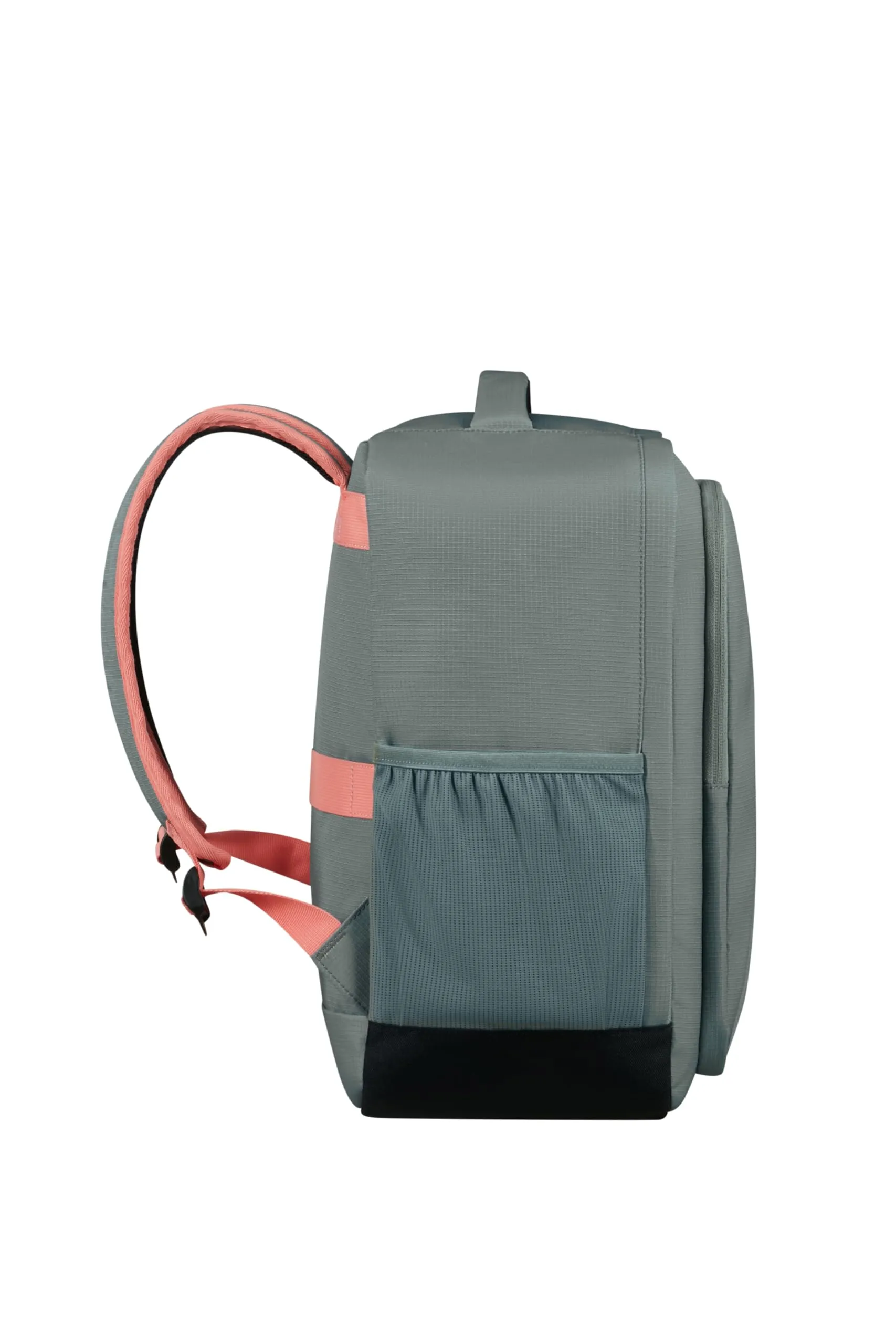 American Tourister Take2Cabin Zaino da Cabina Ryanair 40 x 25 x 20 cm, 24L, Sage/Coral - immagine 12