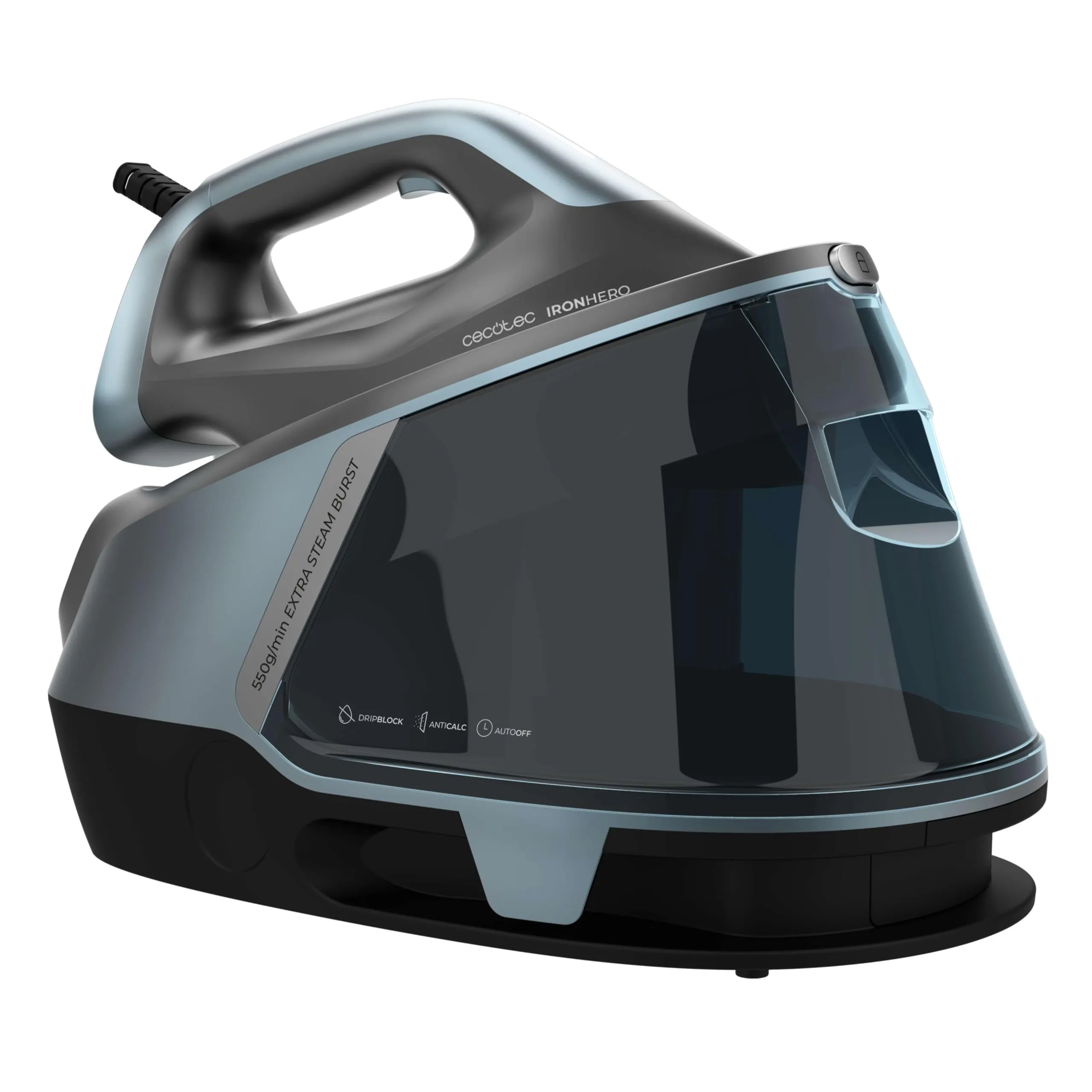 Cecotec IronHero H-2800 Professional Steam Station, 2800W, Ceramic Soleplate - immagine 1