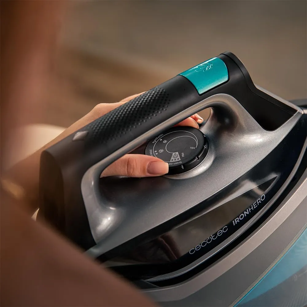 Cecotec IronHero H-2800 Station Centro di stiratura orizzontale, 2800 W, Suola in ceramica - immagine 9