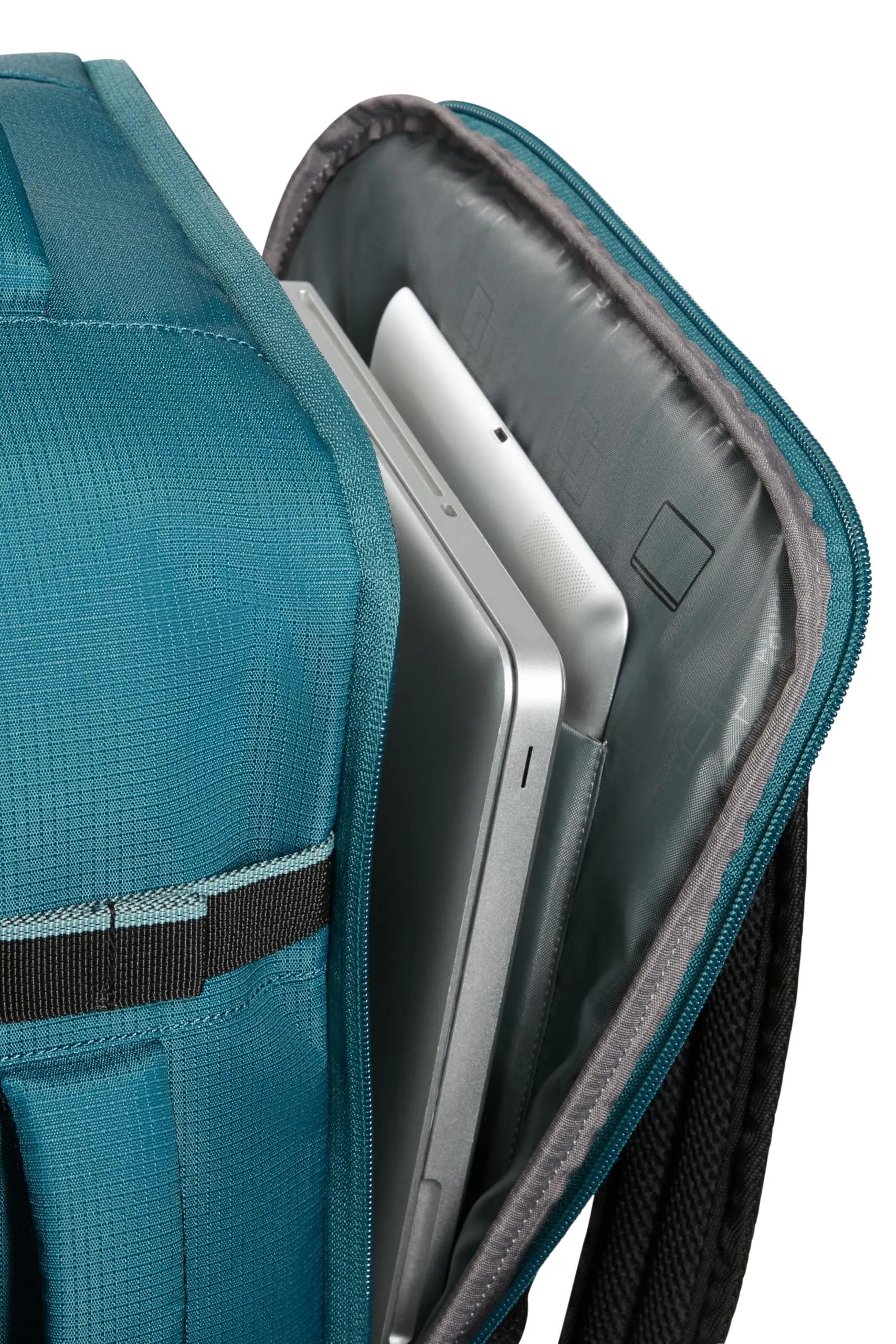 American Tourister Take2Cabin Zaino Bagaglio a Mano Underseat, 45 x 36 x 20 cm, 38 L, Totally Teal - immagine 6