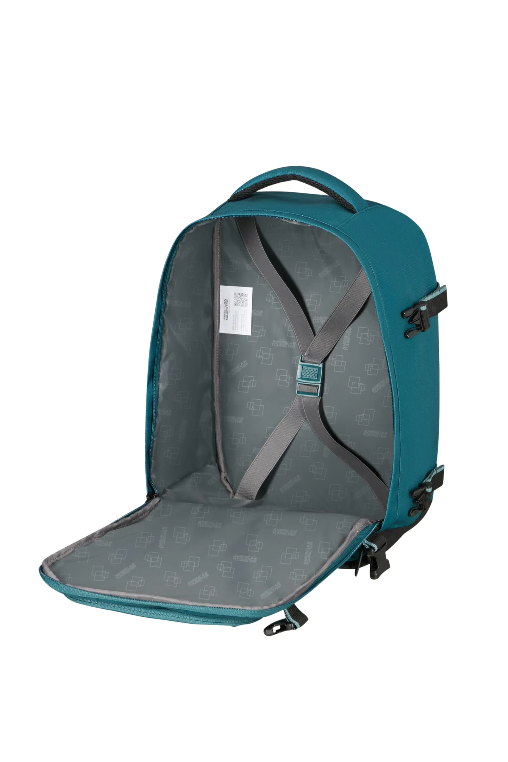 American Tourister Take2Cabin Underseat Cabin Bag, 40 x 25 x 20 cm, 24 L, Totally Teal - immagine 5