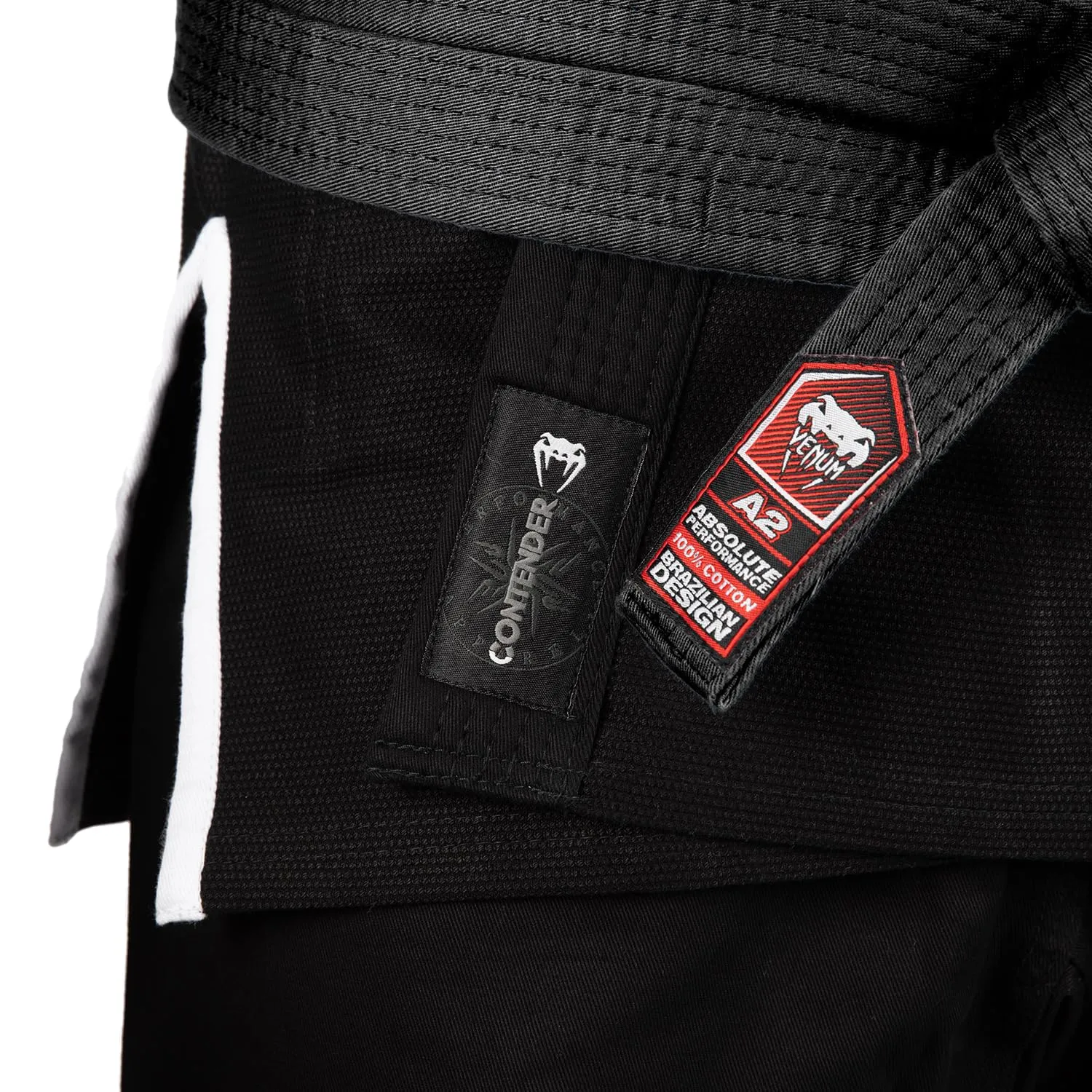 Venum Contender 3.0 Brazilian Jiu Jitsu Gi 380g - Nero - A5 - immagine 8