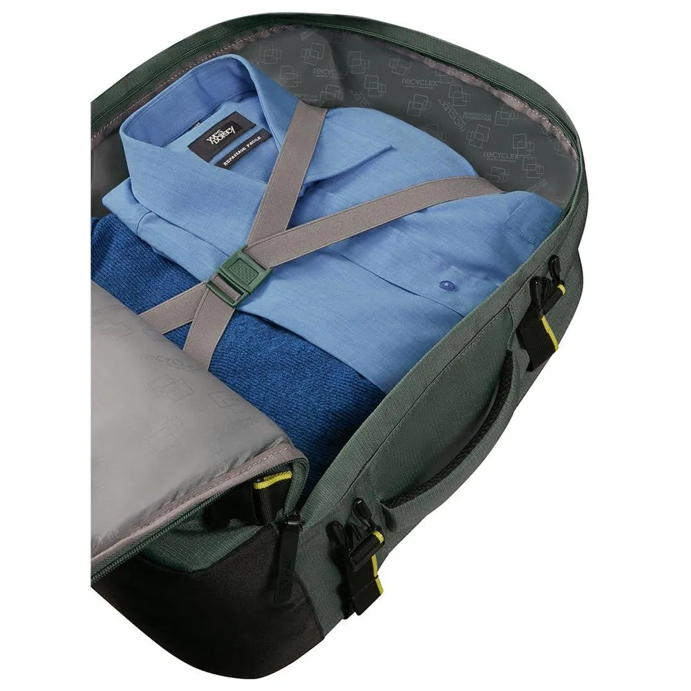 American Tourister Take2Cabin Zaino Bagaglio a Mano Easyjet 36 x 20 x 45 cm, 38L, Verde (Dark Forest) - immagine 5