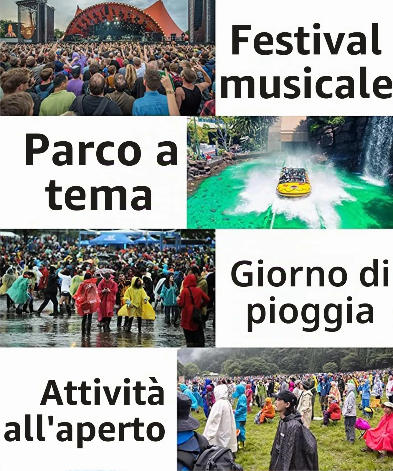 GUKOY Poncho Impermeabile in EVA per Uomini e Donne, Set da 2 Pezzi - immagine 7