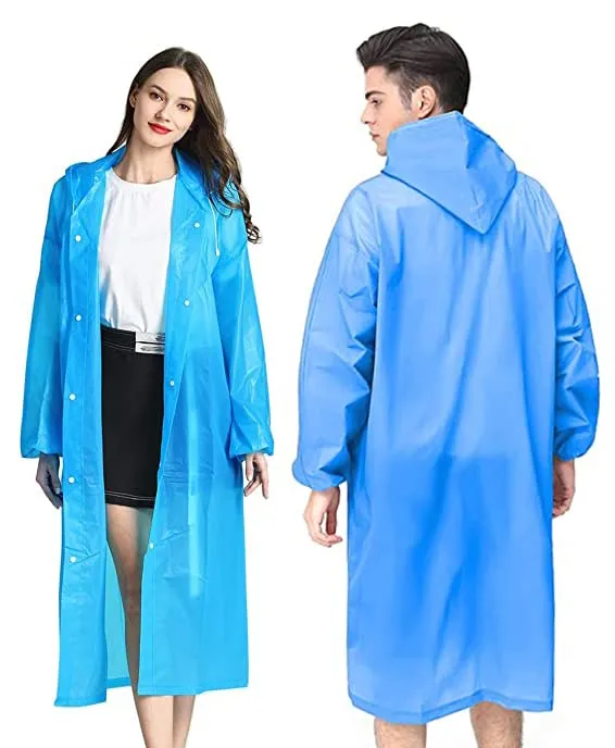GUKOY Poncho Impermeabile in EVA per Uomini e Donne, 2 Pezzi - immagine 1