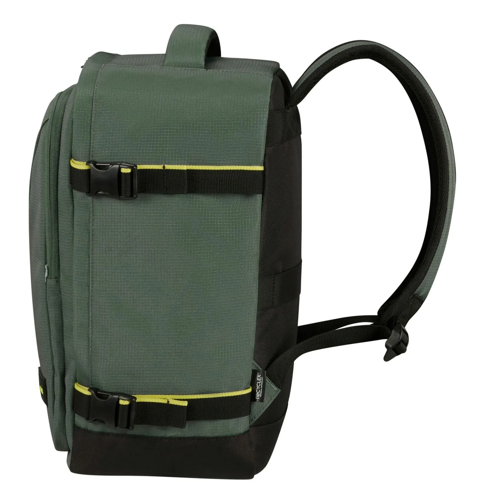 American Tourister Take2Cabin Zaino Bagaglio a Mano Ryanair 25 x 20 x 40 cm, 24 L, Verde Dark Forest - immagine 3