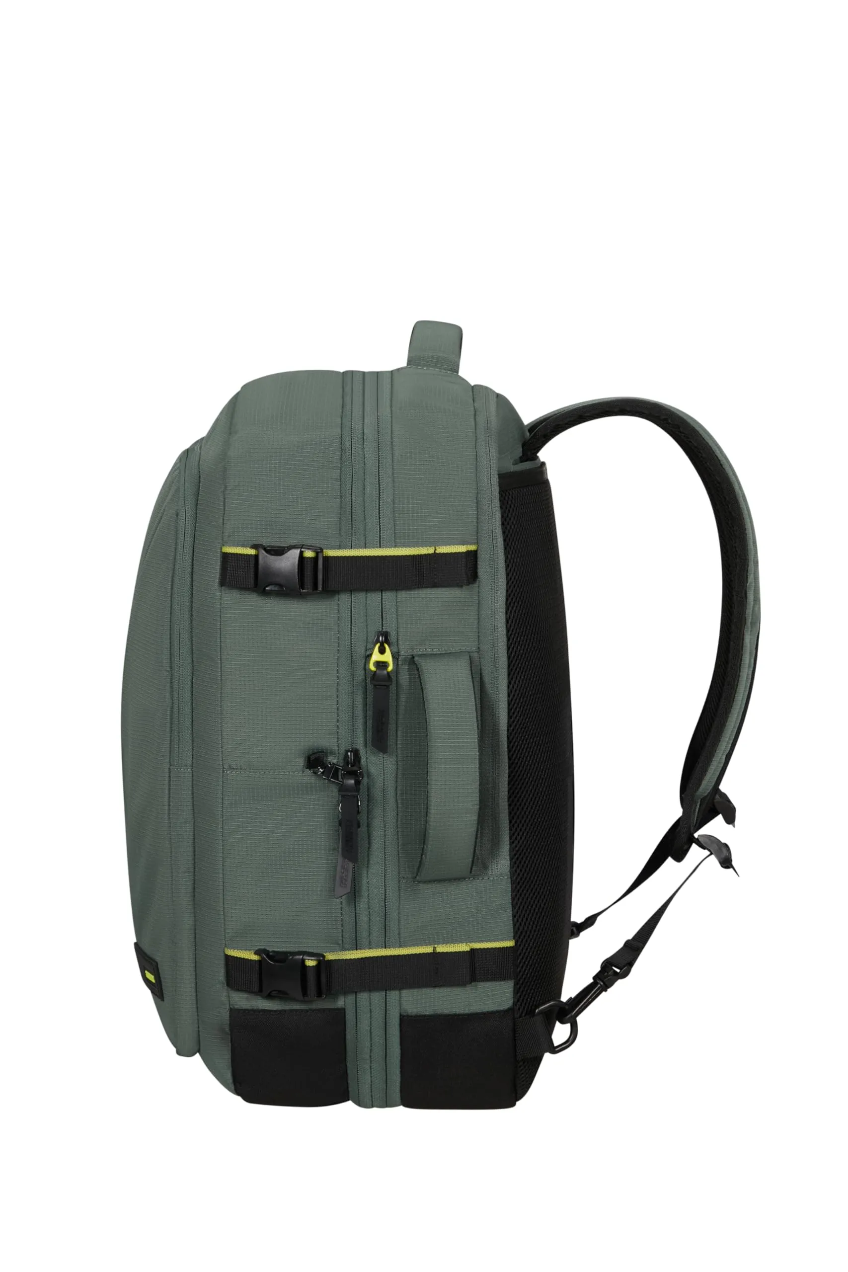 American Tourister Take2Cabin Zaino da viaggio espandibile 17,3 pollici, 55 cm, 42,5/48,5 L, Verde Dark Forest - immagine 3