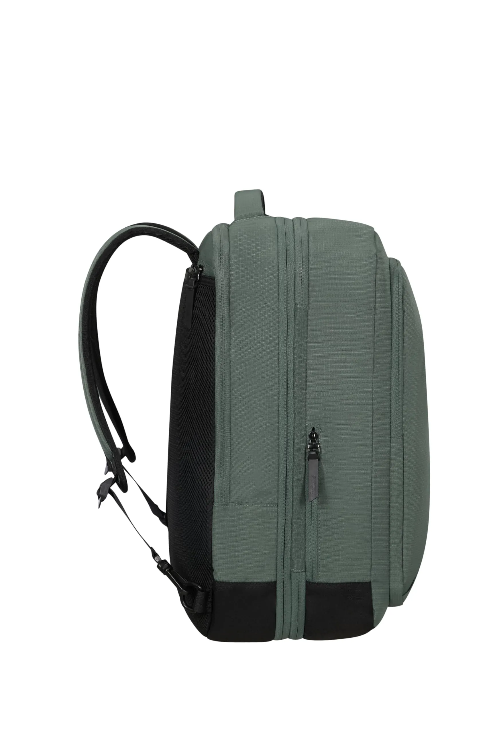 American Tourister Take2Cabin Zaino da viaggio espandibile 17,3 pollici, 55 cm, 42,5/48,5 L, Verde Dark Forest - immagine 10