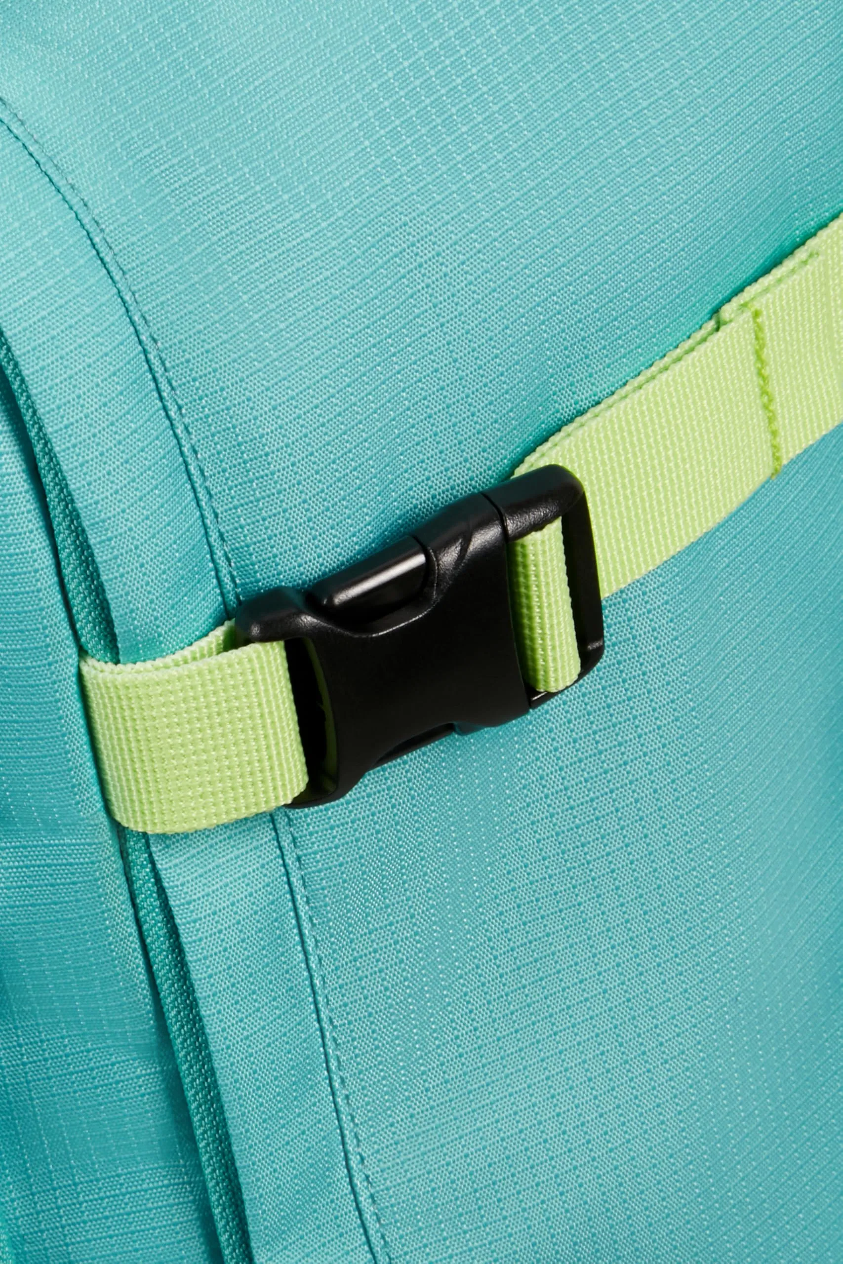 American Tourister Take2Cabin Zaino da cabina Ryanair 25 x 20 x 40 cm, 24 L, Dusty Turquoise/Lime - immagine 11