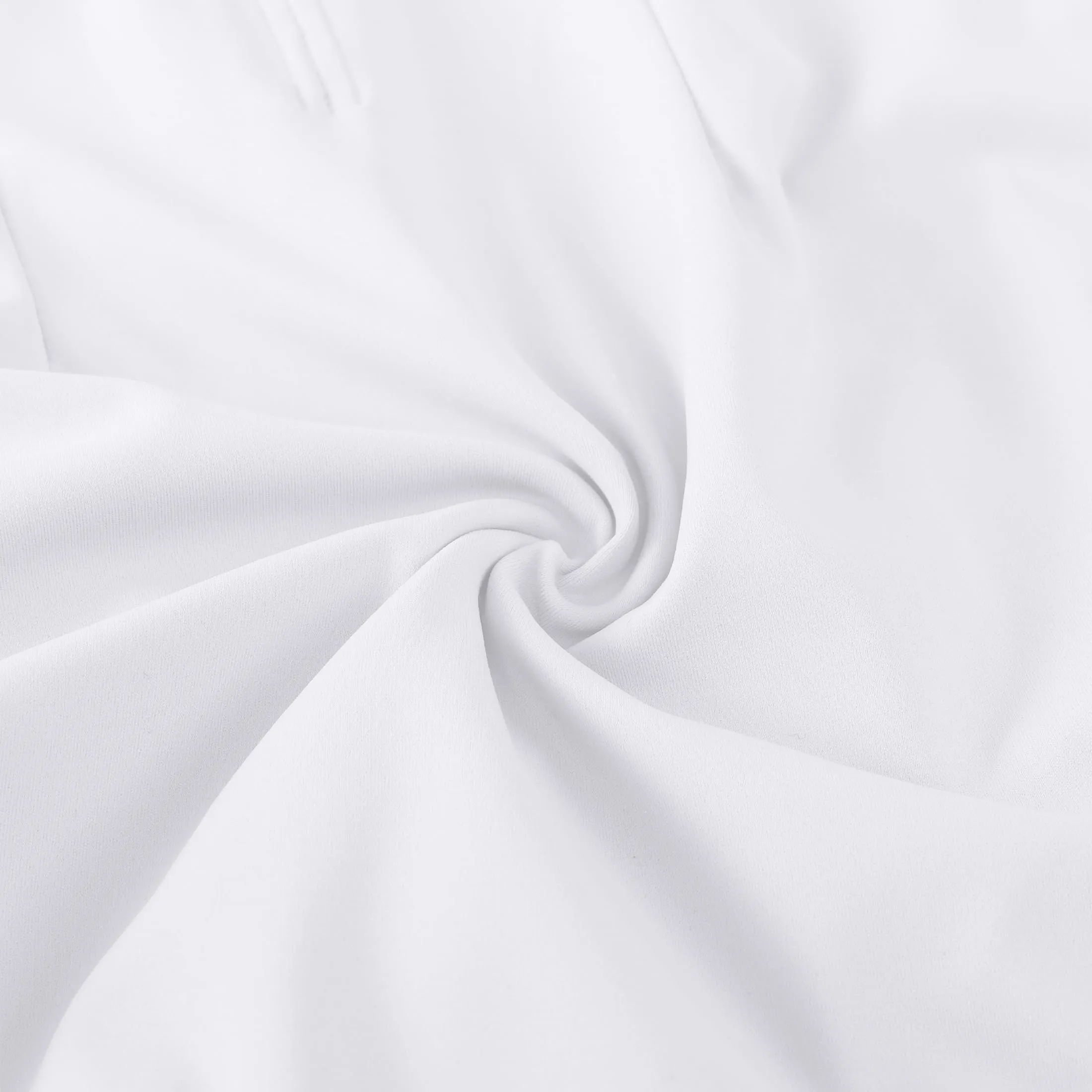 ZYXWVU Body Danza Classica Bambina con Spalline Regolabili, Bianco, 10-11 anni - immagine 7