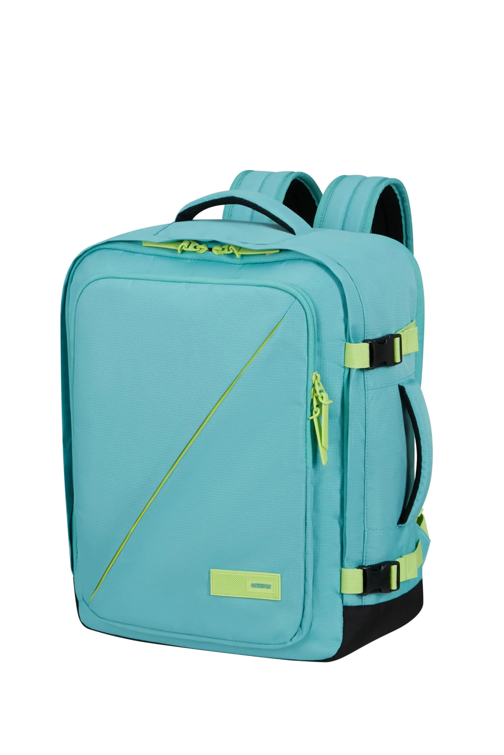 American Tourister Take2Cabin Borsa da Cabina EasyJet 36 x 20 x 45 cm 38L Dusty Turquoise/Lime - immagine 1