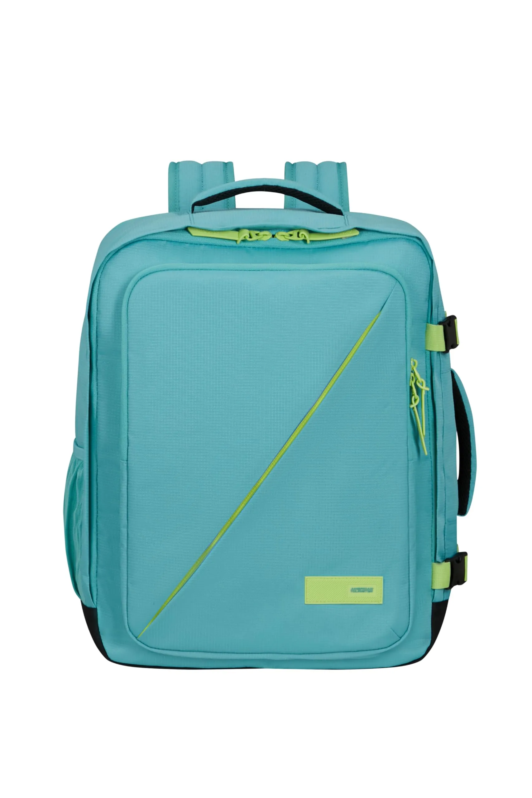 American Tourister Take2Cabin Borsa da Cabina EasyJet 36 x 20 x 45 cm 38L Dusty Turquoise/Lime - immagine 2