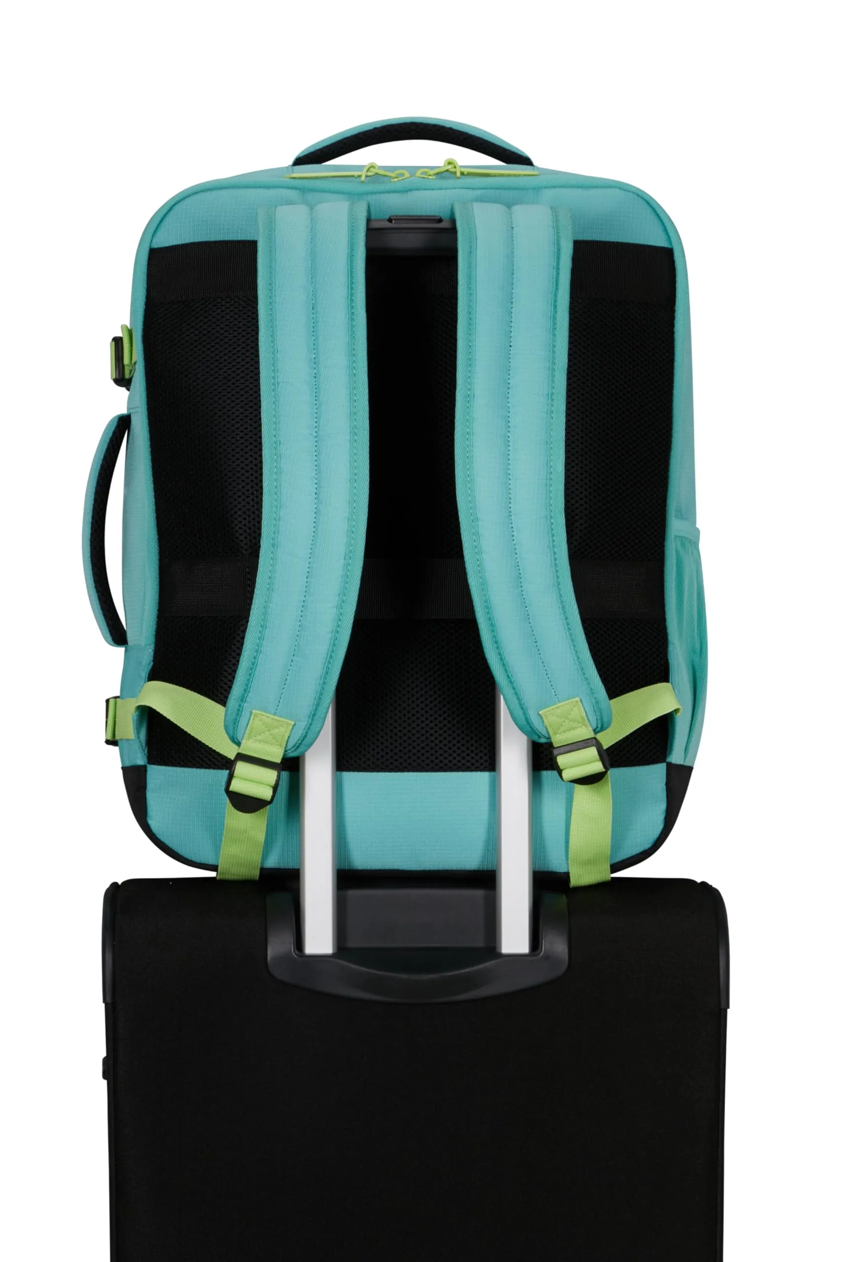American Tourister Take2Cabin Borsa da Cabina EasyJet 36 x 20 x 45 cm 38L Dusty Turquoise/Lime - immagine 11