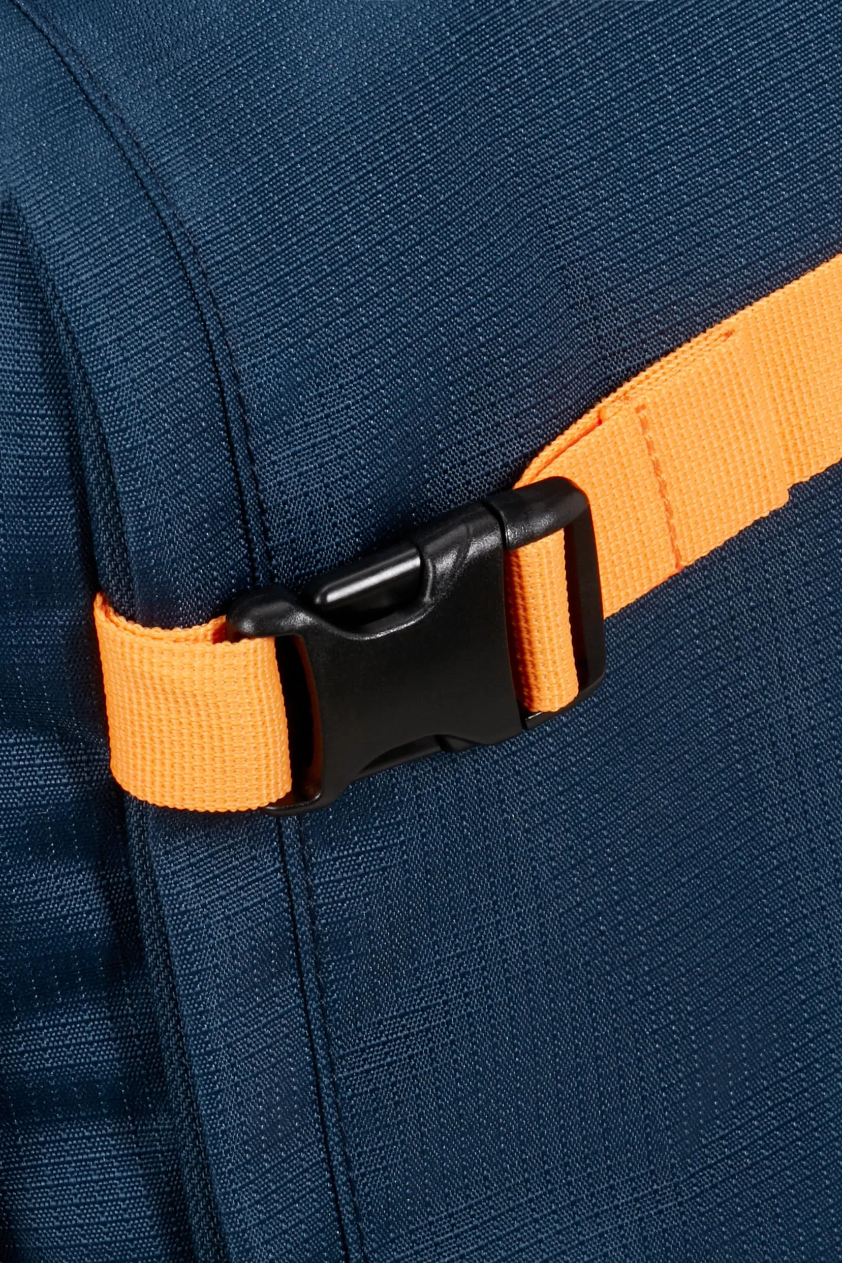 American Tourister Take2Cabin Zaino Bagaglio a Mano Ryanair 40 x 25 x 20 cm 24L Dark Navy/Radiant Orange - immagine 10