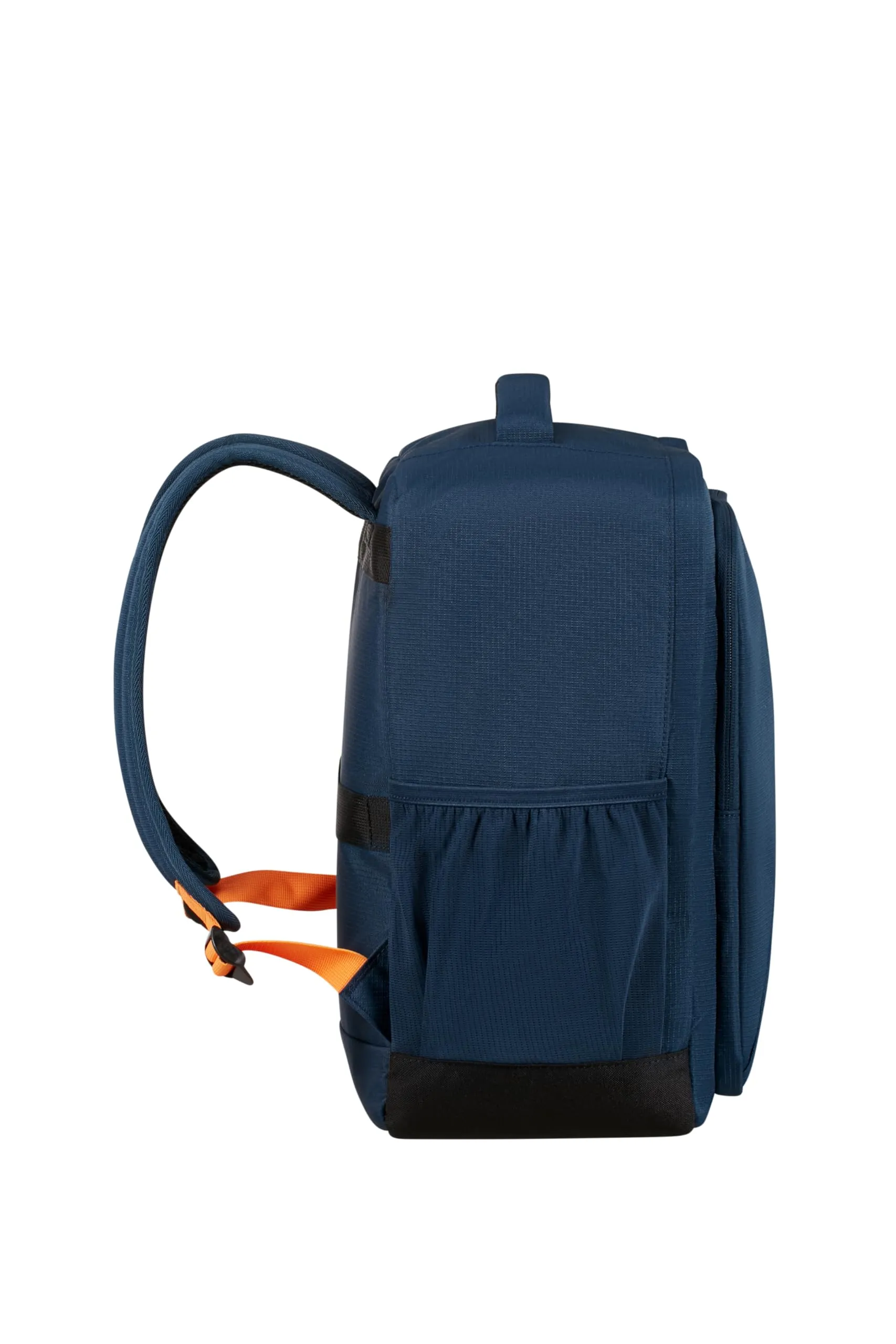 American Tourister Take2Cabin Zaino Bagaglio a Mano Ryanair 40 x 25 x 20 cm 24L Dark Navy/Radiant Orange - immagine 12