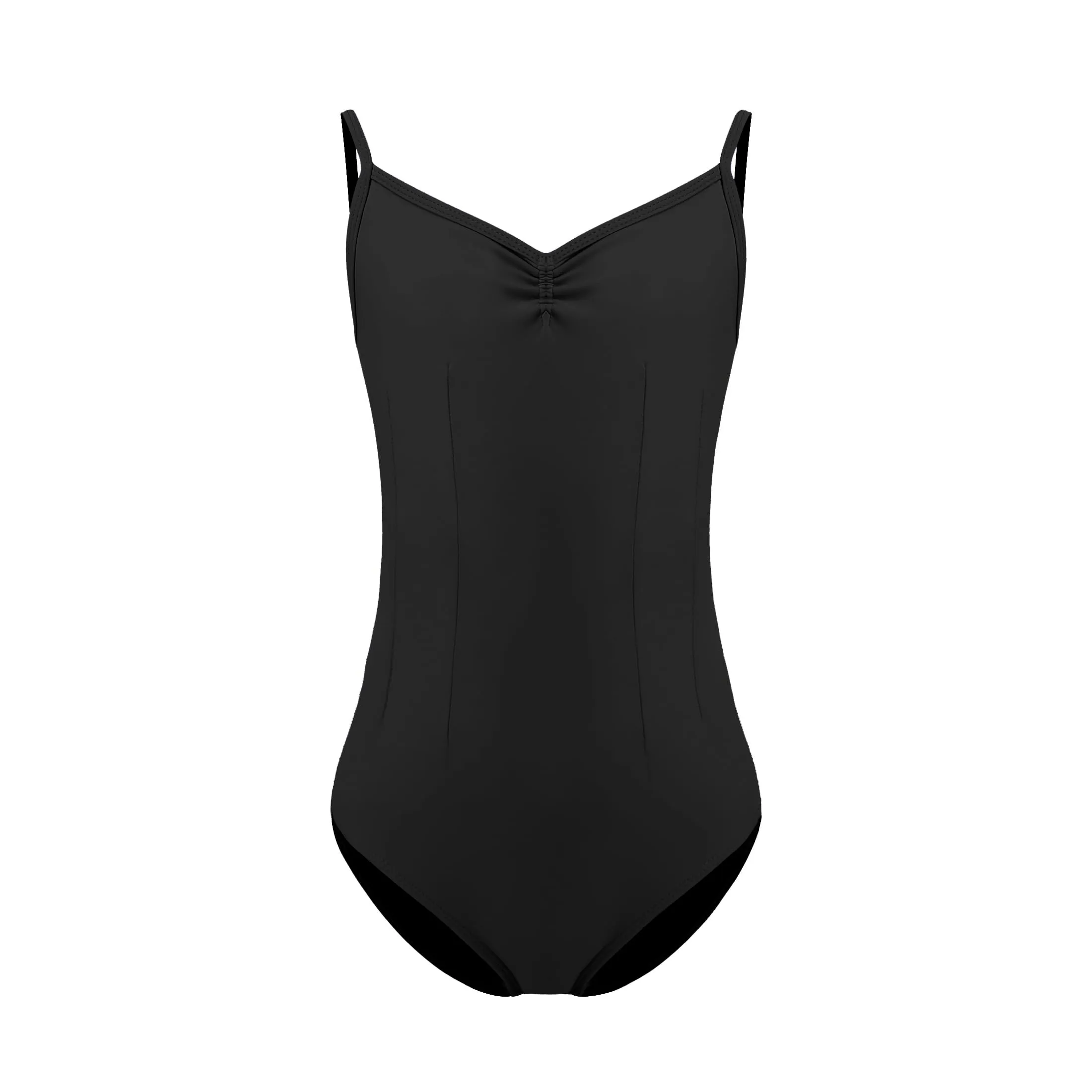 ZYXWVU Body Danza Classica Bambina con Spalline Regolabili, Nero, 8-9 Anni - immagine 1