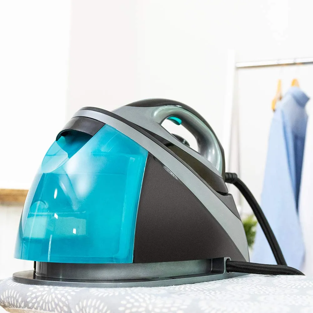 Cecotec Fast&Furious 8010 Vital Centro per la Stiratura, 2400 W, 6 Bar, Suola in Ceramica, 125 g/min Vapore Continuo, 360 g/min Getto di Vapore - immagine 2