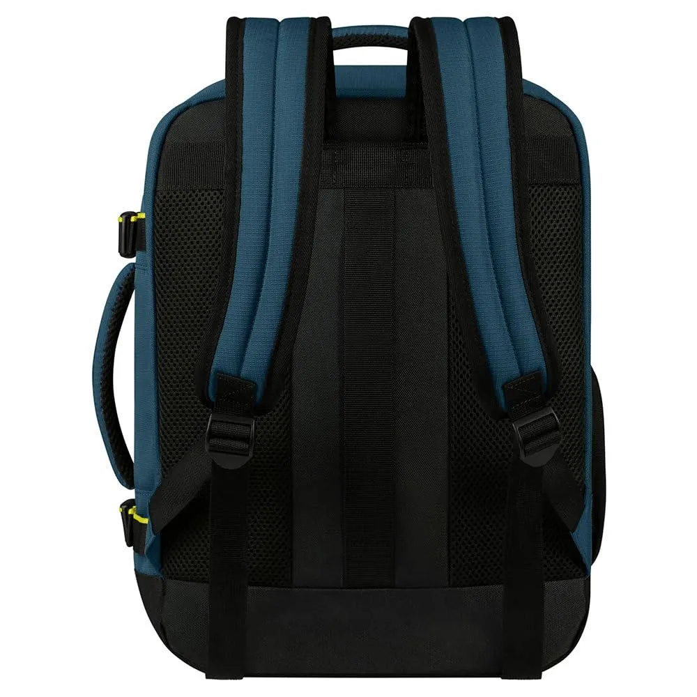 American Tourister Take2Cabin Borsa da cabina 40 x 30 x 20 cm, 26,5 L, Blu (Harbor Blue) - immagine 2