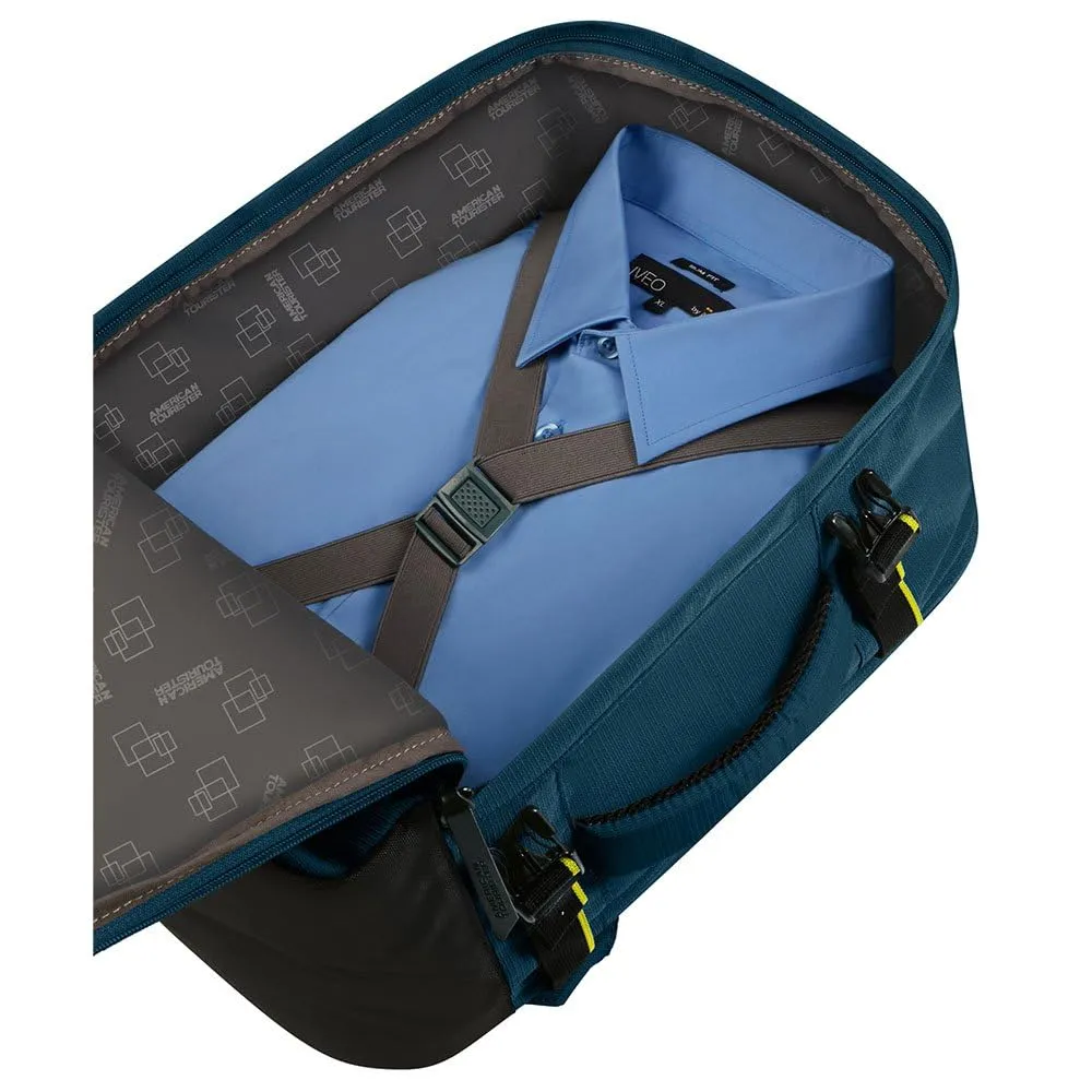 American Tourister Take2Cabin Borsa da cabina 40 x 30 x 20 cm, 26,5 L, Blu (Harbor Blue) - immagine 4