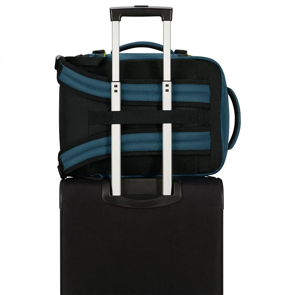 American Tourister Take2Cabin Borsa da cabina 40 x 30 x 20 cm, 26,5 L, Blu (Harbor Blue) - immagine 6
