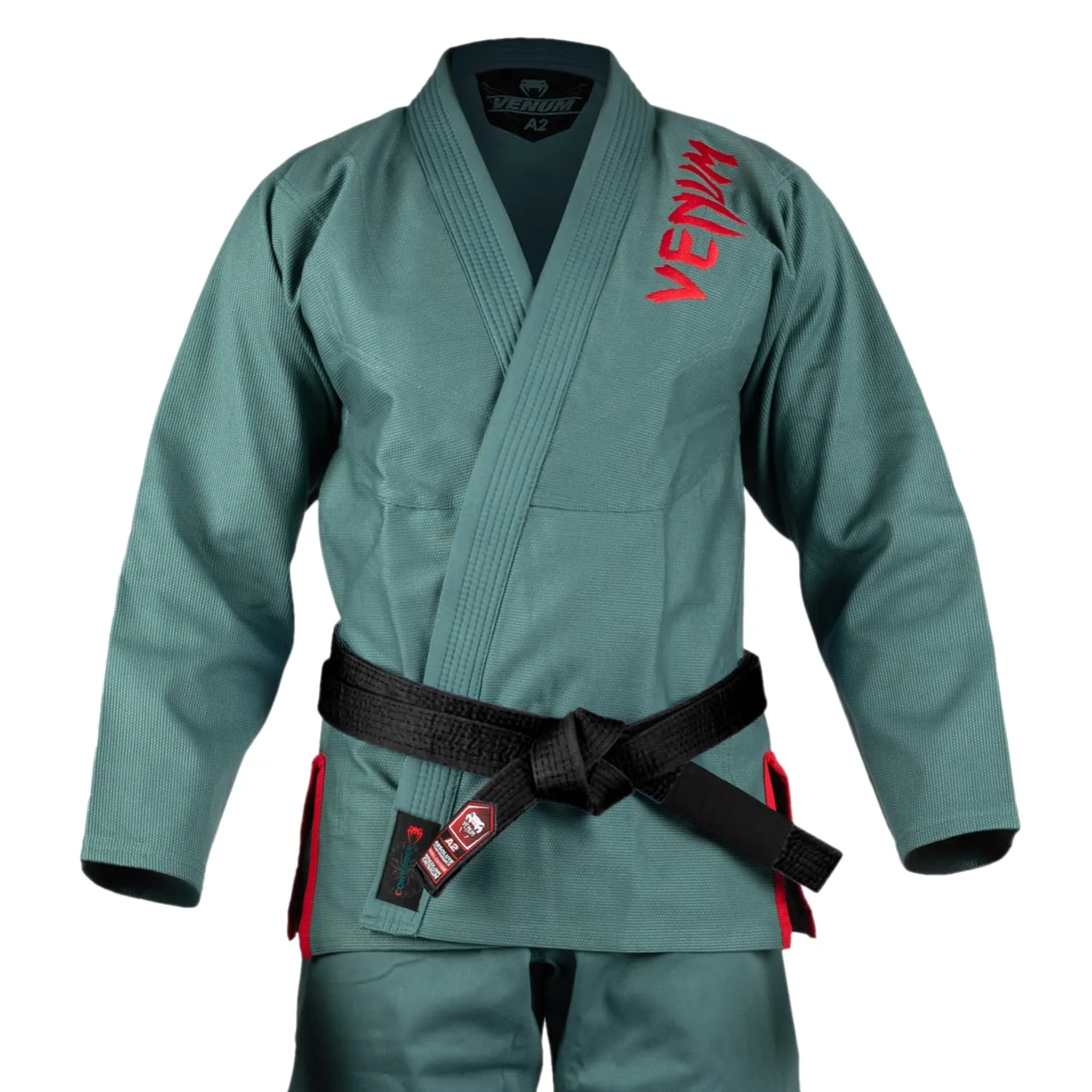 Venum Contender 3.0 Brazilian Jiu Jitsu Gi - Verde Oceano - A3 - immagine 6