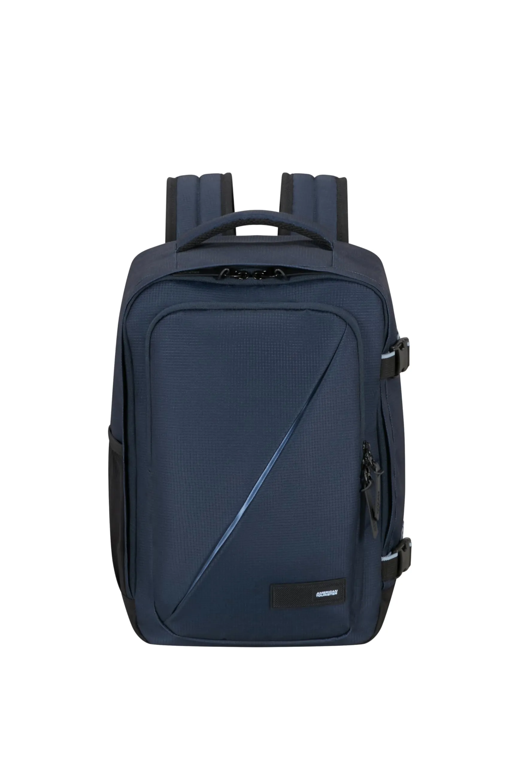 American Tourister Take2Cabin Zaino da Cabina, 25 x 20 x 40 cm, 24 L, Blu (Dark Navy) - immagine 2